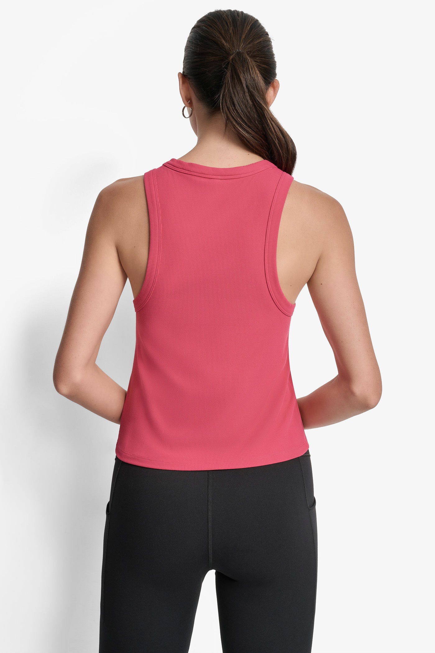WILDBERRY HIGH-NECK TANK, BACK VIEW | Sport Essentials