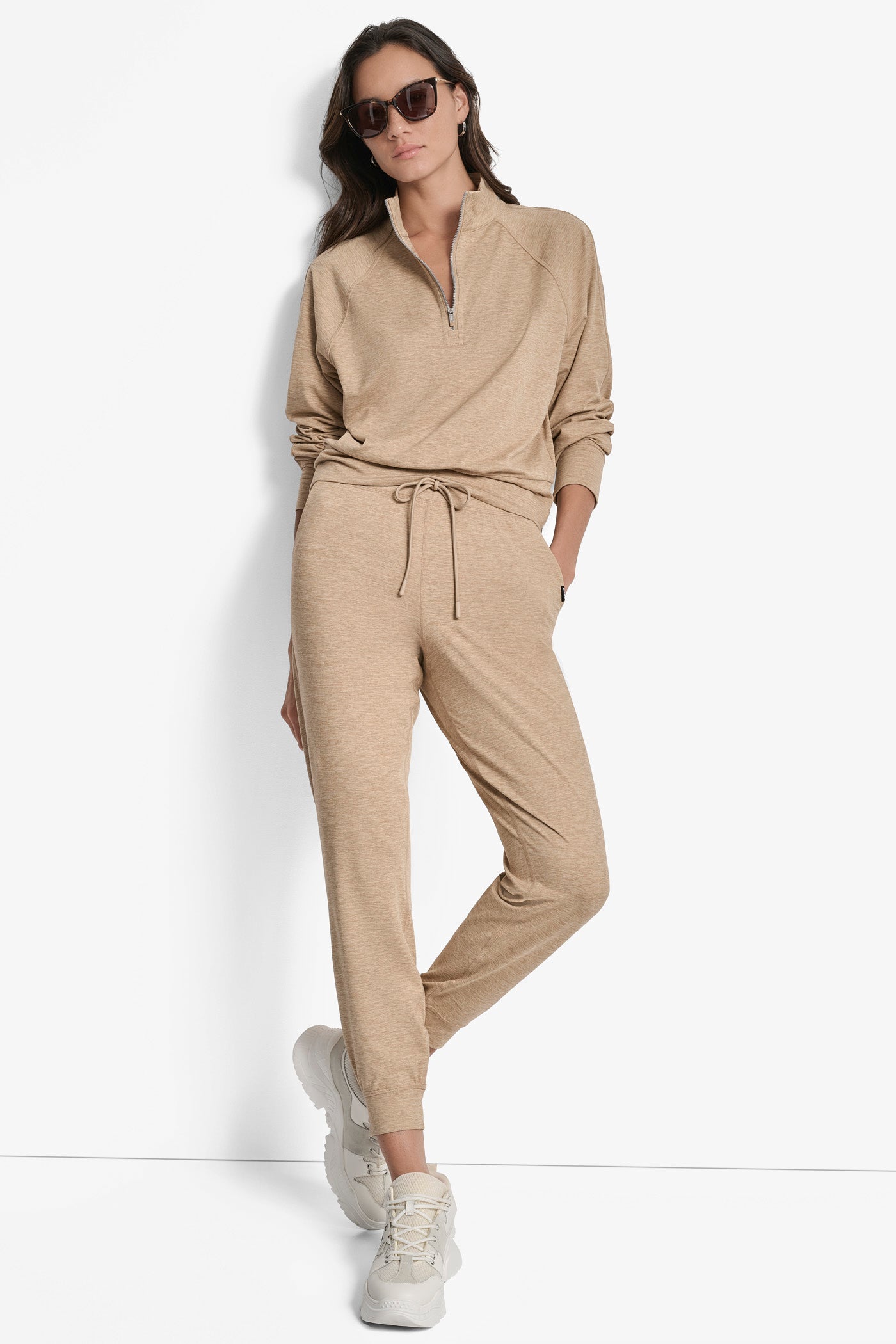 CROPPED HIGH-RISE SLIM JOGGER VIEW 7 | Sweatshirts & Joggers