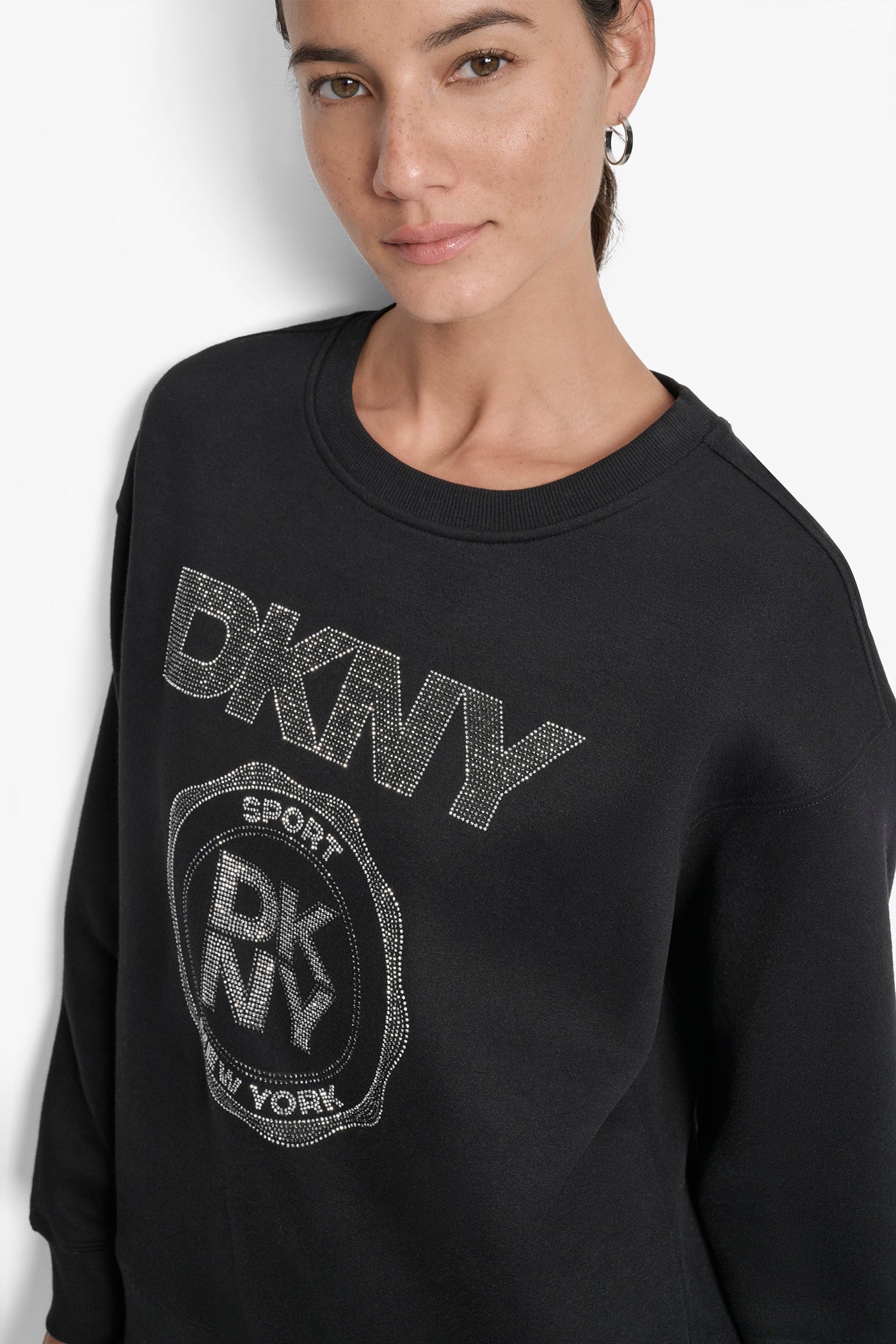 LOGO-EMBELLISHED SWEATSHIRT VIEW 5 | Sweatshirts & Joggers
