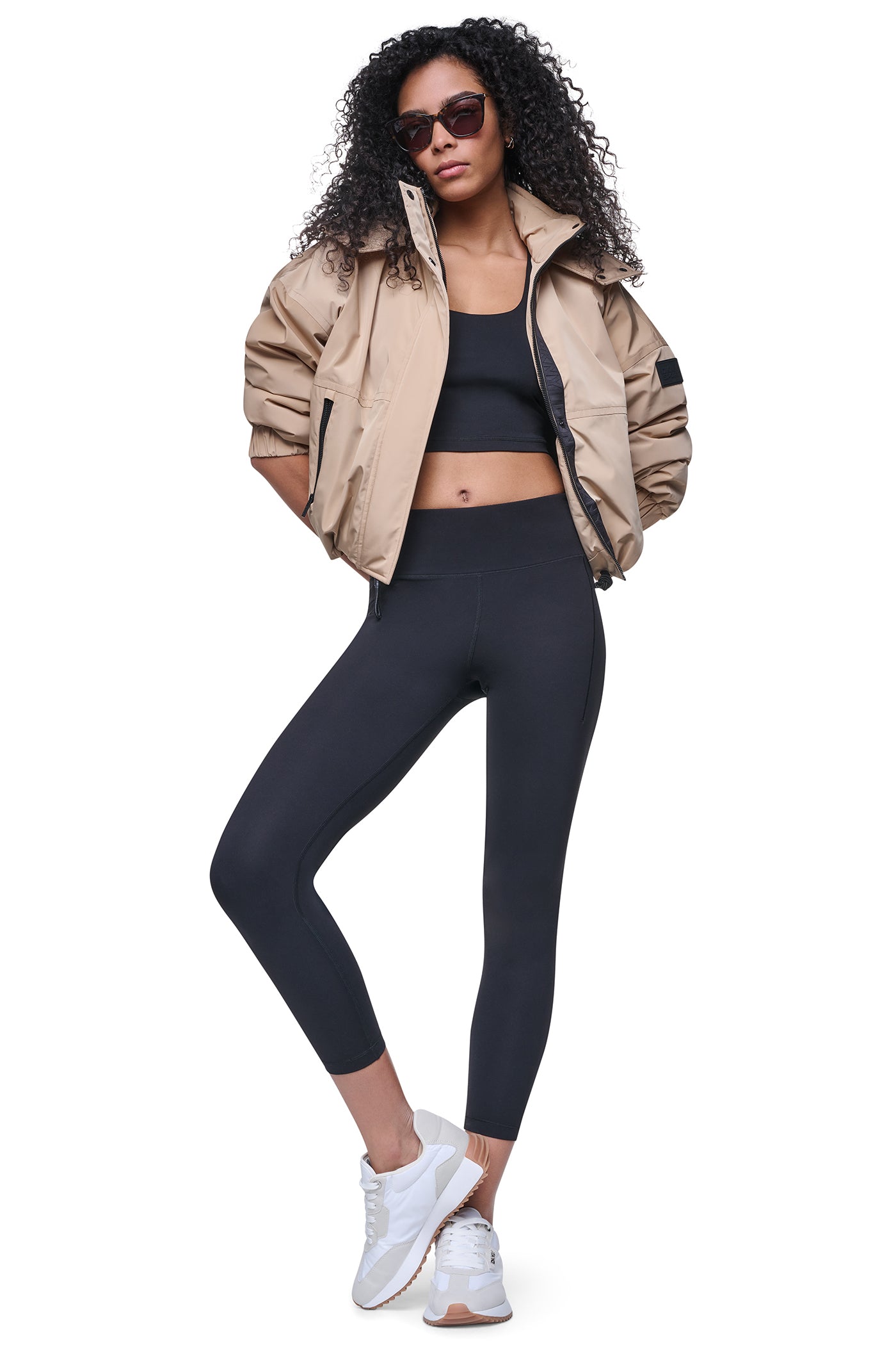OVERSIZED LOGO HOODED JACKET VIEW 10