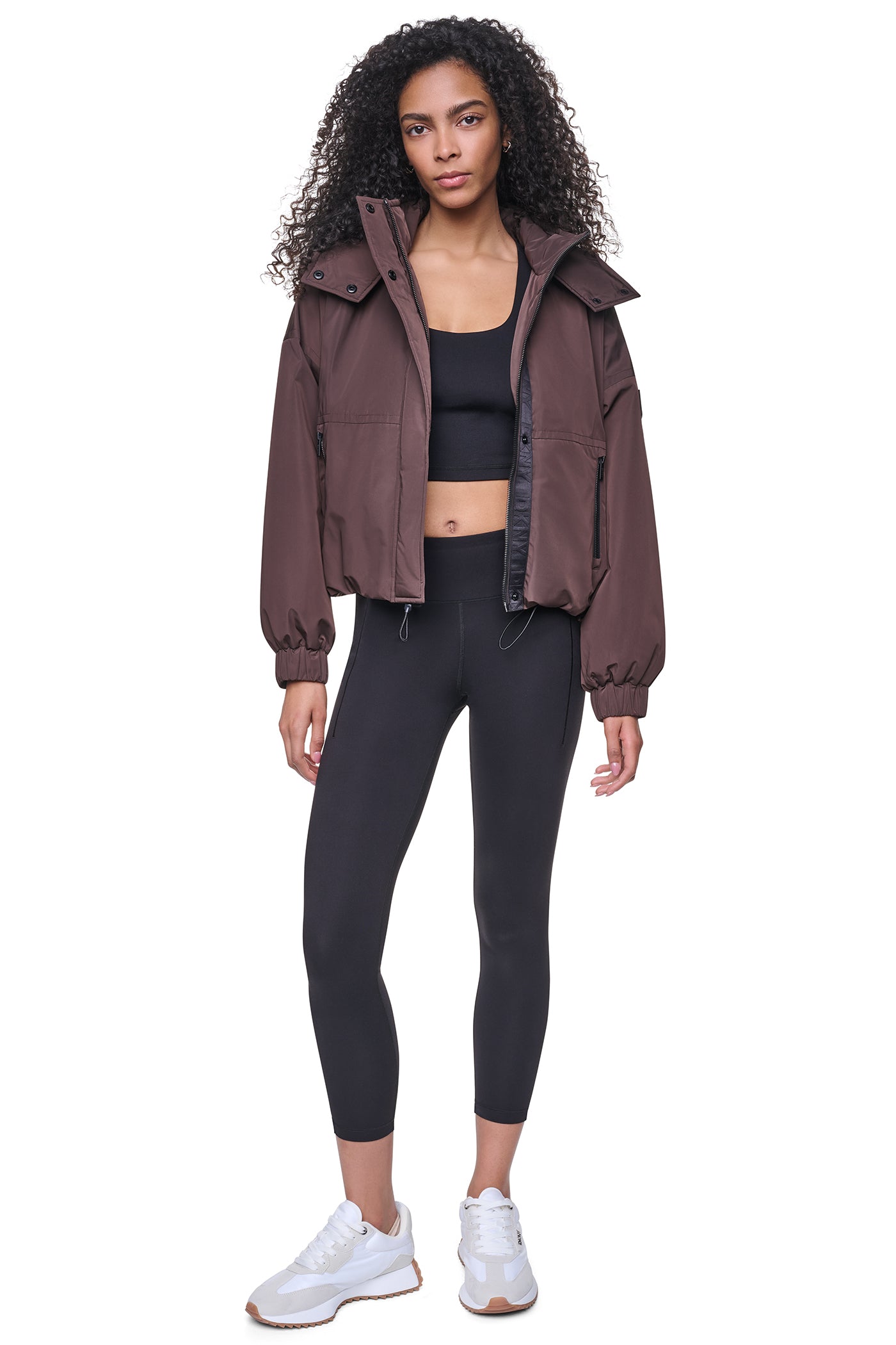 OVERSIZED HOODED MEMORY JACKET VIEW 9