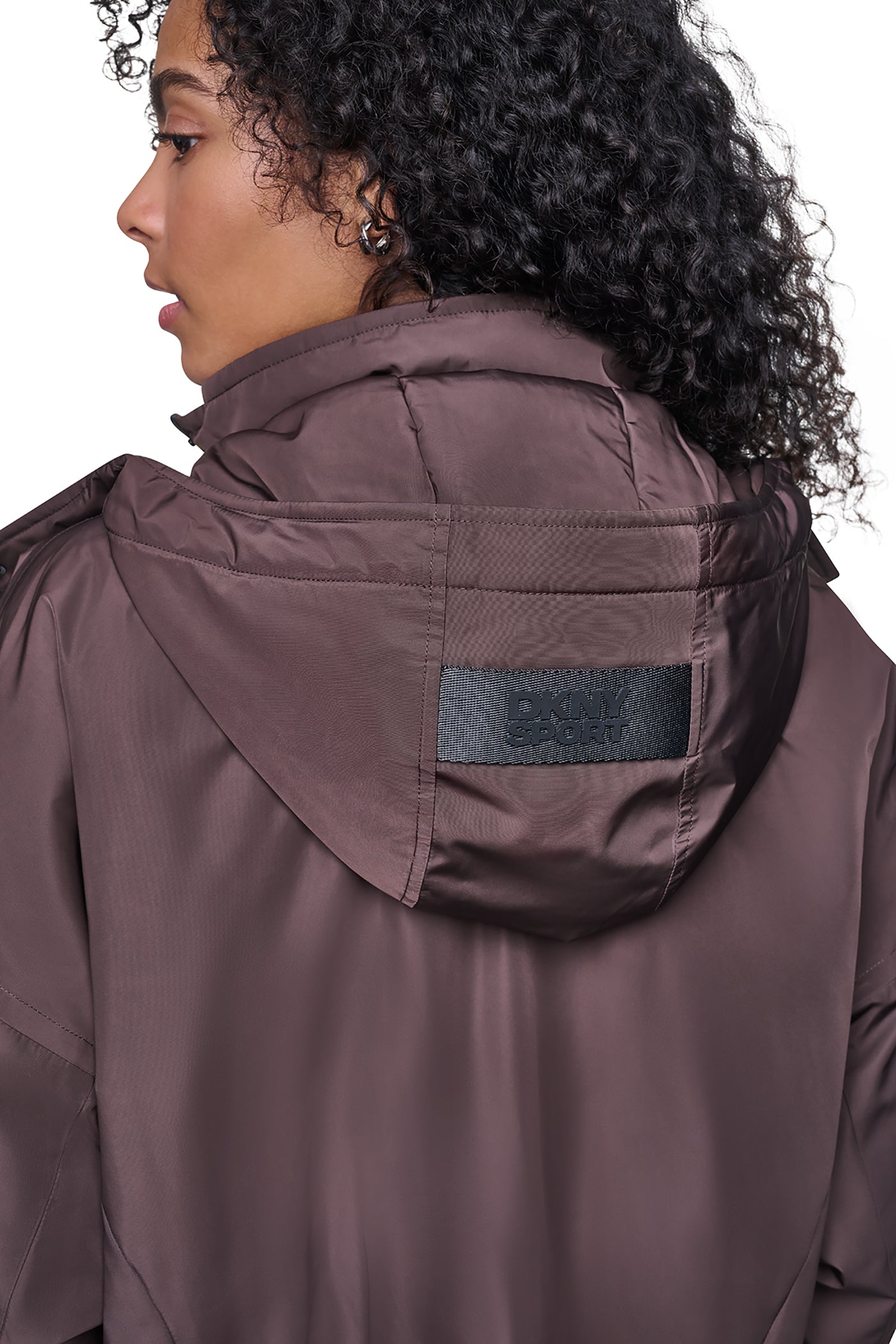 OVERSIZED HOODED MEMORY JACKET VIEW 8
