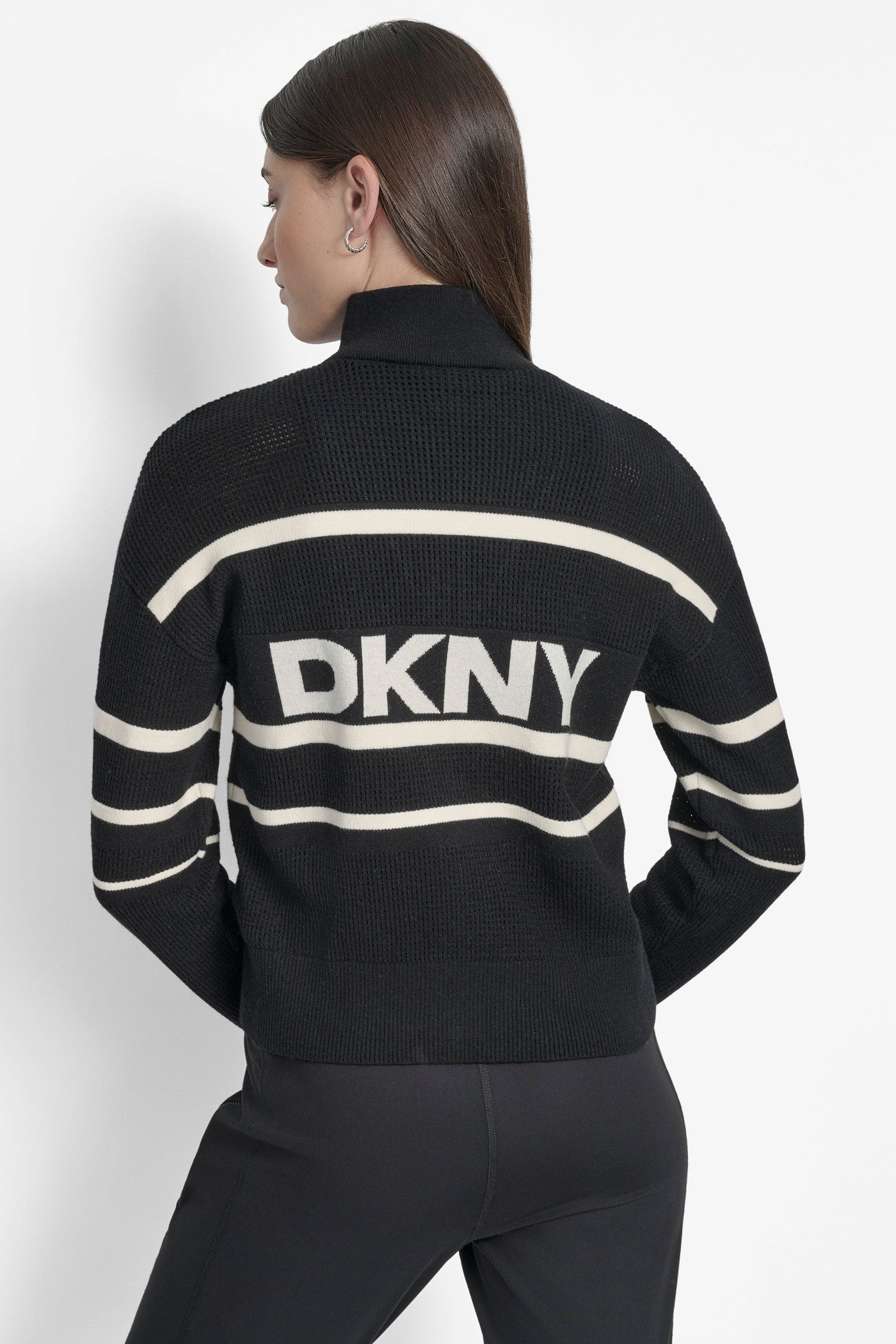 OPEN STITCH FULL ZIP STRIPE JACKET VIEW 6 | Sweatshirts & Joggers