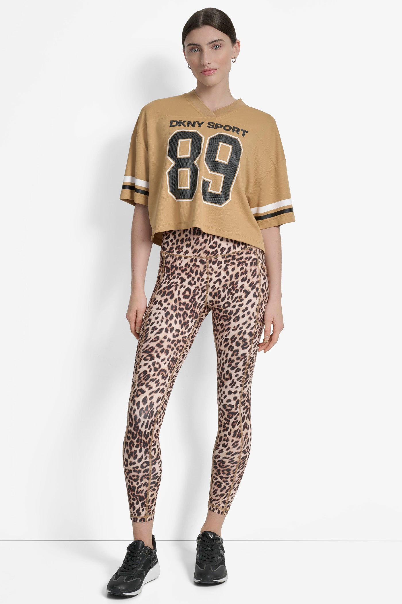 MID RISE PRINTED 7/8 FITNESS LEGGING VIEW 6 | Leggings