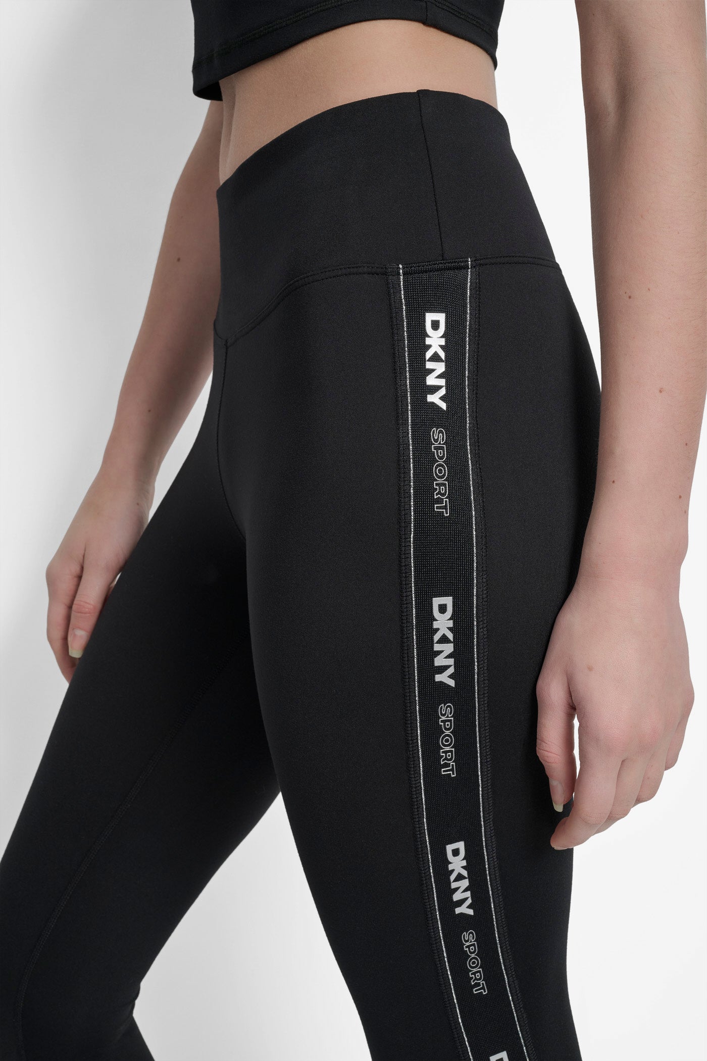 BALANCE COMPRESSION HIGH WAIST 7/8 TIGHT WITH LOGO VIEW 4 | Leggings