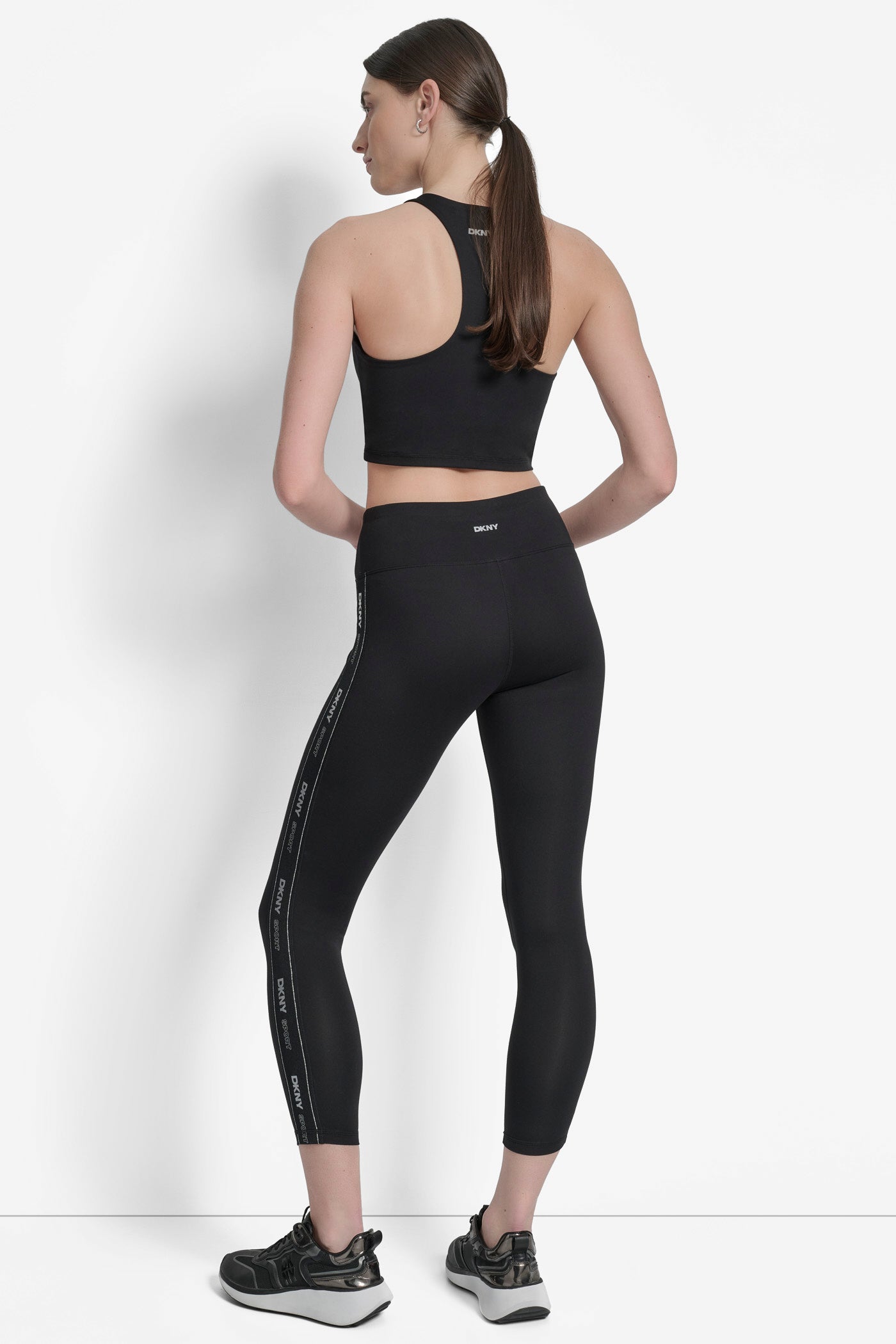 BALANCE COMPRESSION HIGH WAIST 7/8 TIGHT WITH LOGO VIEW 7 | Leggings