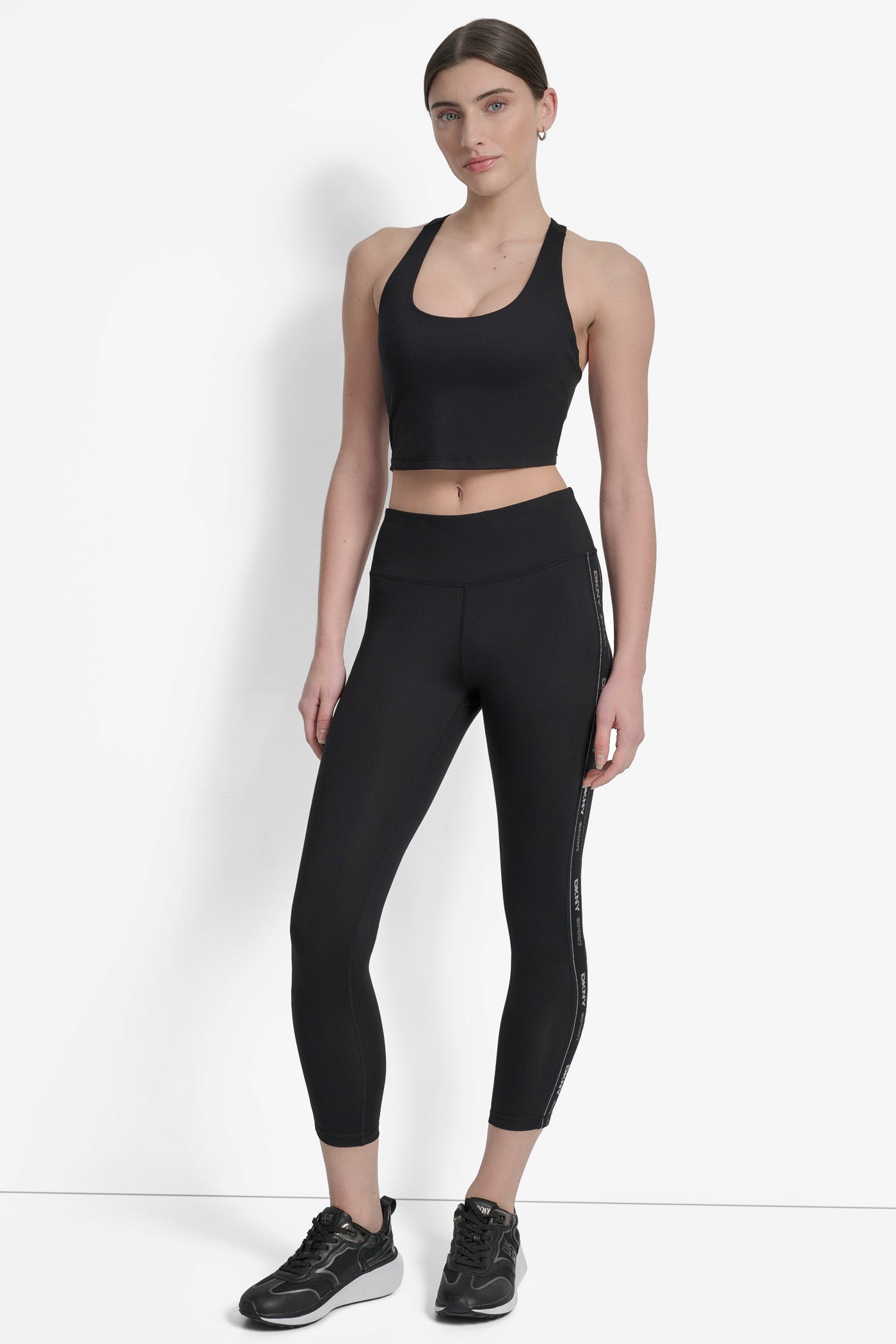 BALANCE COMPRESSION HIGH WAIST 7/8 TIGHT WITH LOGO VIEW 6 | Leggings