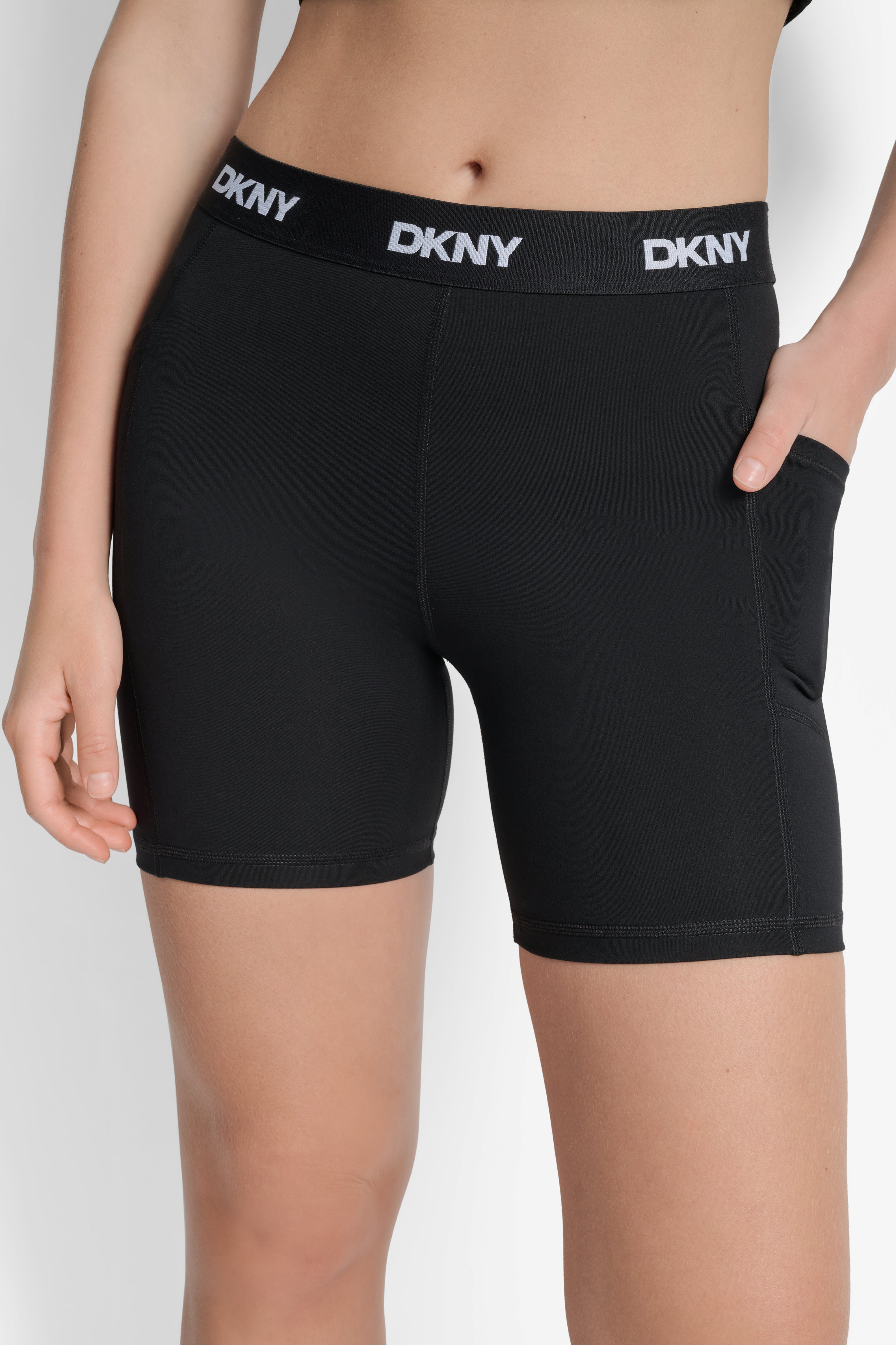 Balance Compression Logo Bike Short | DKNY