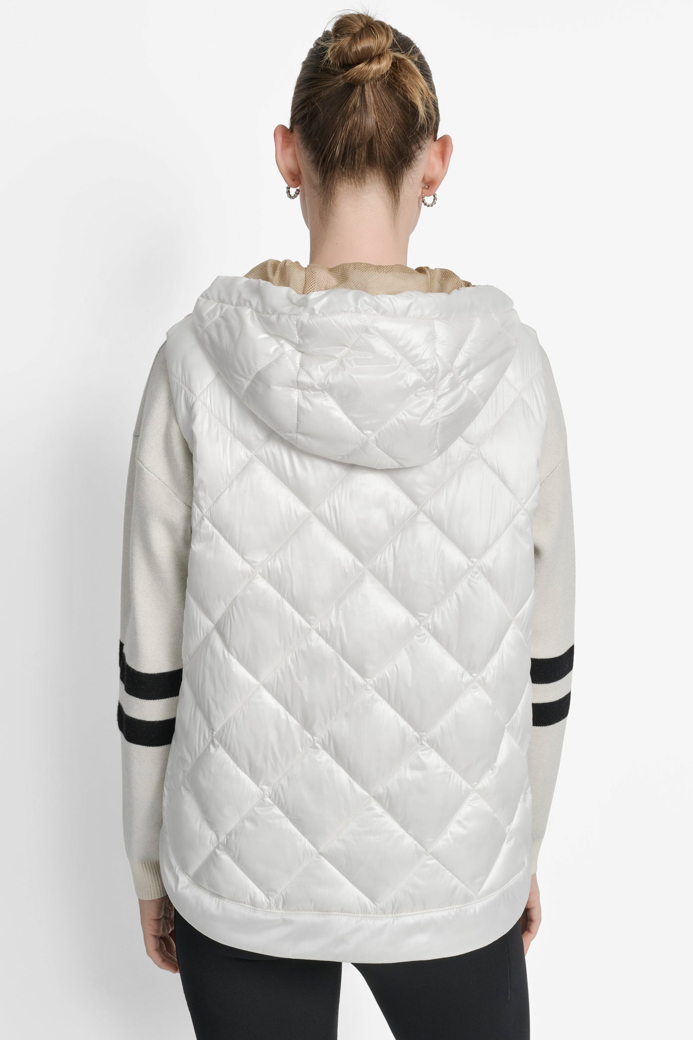 QUILTED HOODED VEST VIEW 3 | Jackets & Blazers