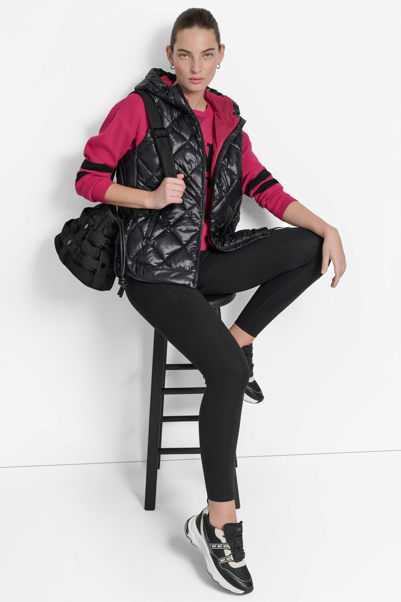 QUILTED HOODED VEST VIEW 9 | Jackets & Blazers