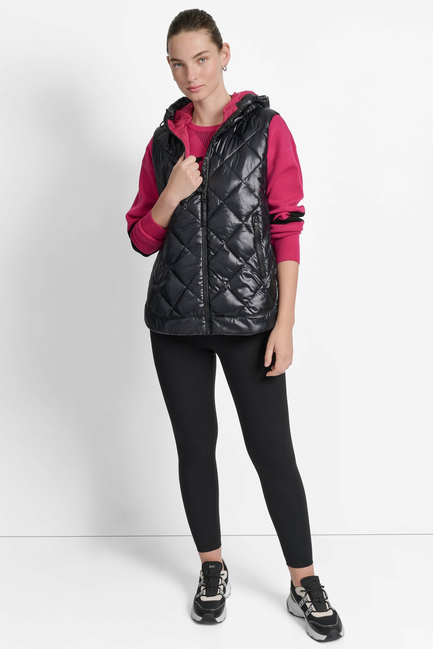QUILTED HOODED VEST VIEW 7 | Jackets & Blazers