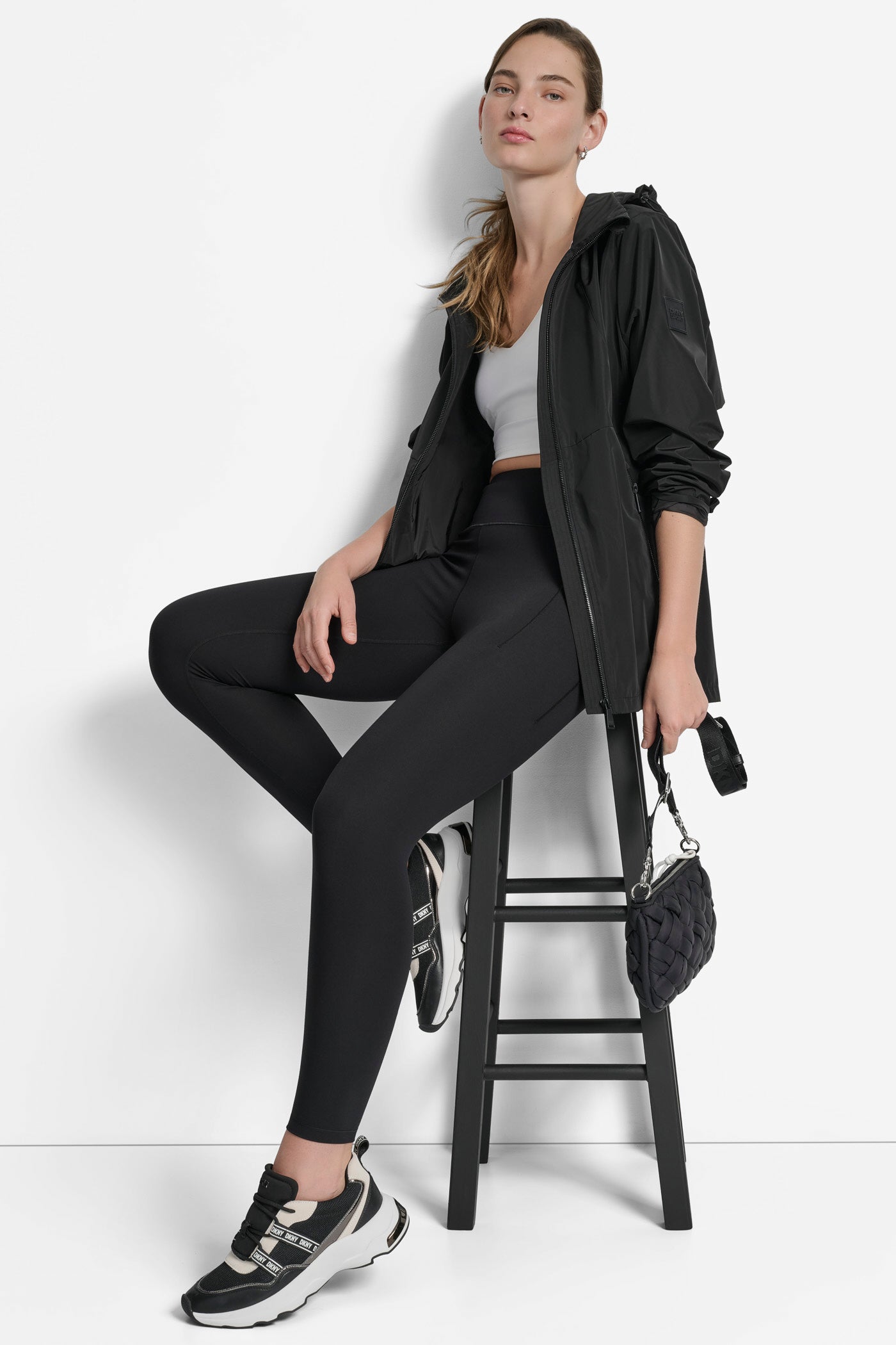HOODED FULL ZIP SPECTATOR JACKET WITH VELCRO CUFF VIEW 9 | Jackets & Blazers