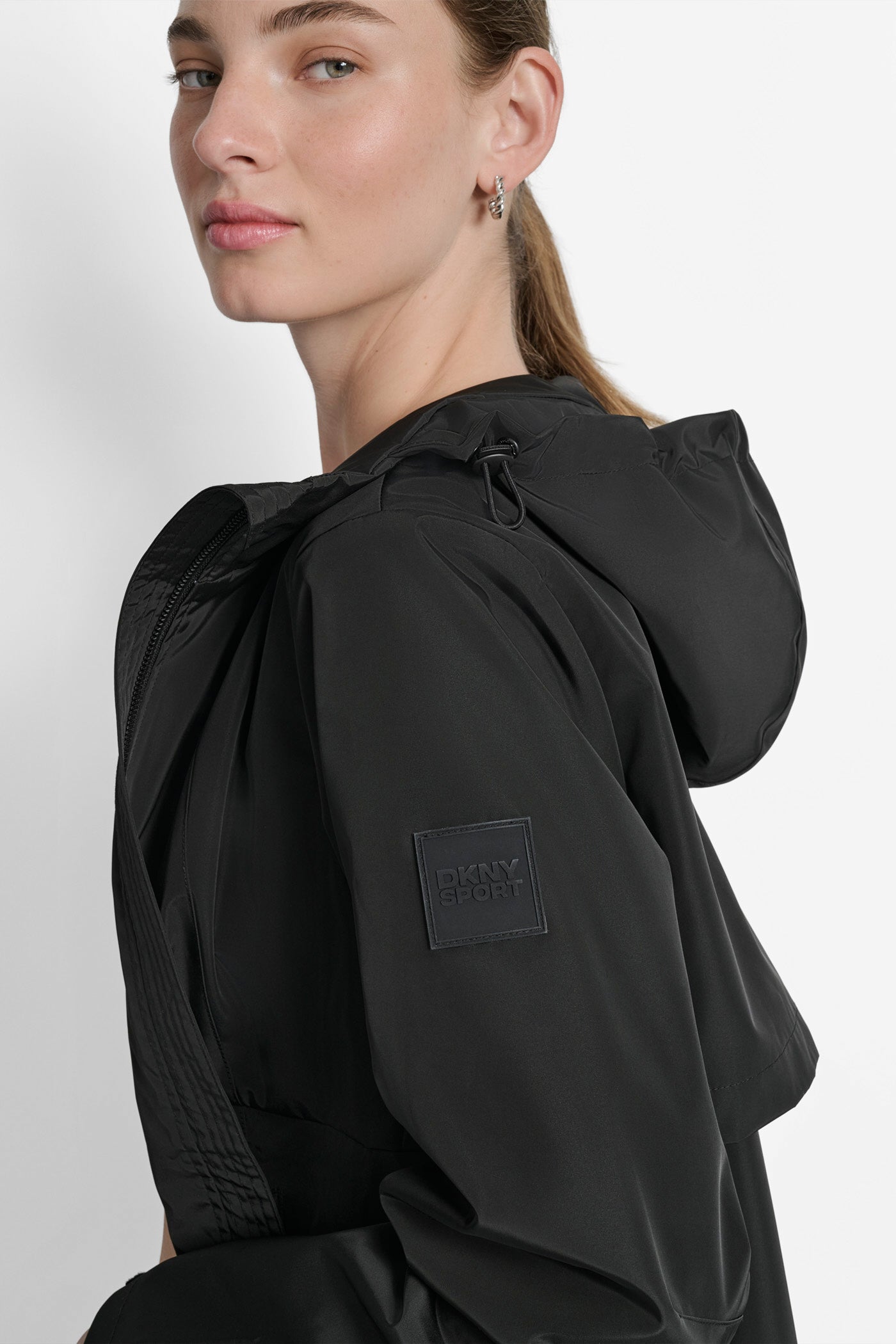 HOODED FULL ZIP SPECTATOR JACKET WITH VELCRO CUFF VIEW 5 | Jackets & Blazers