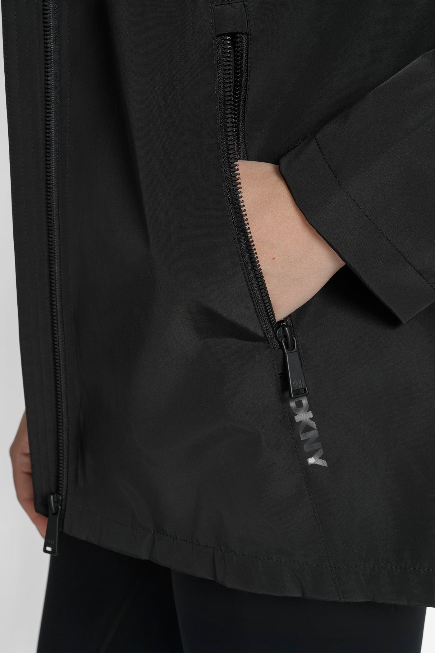 HOODED FULL ZIP SPECTATOR JACKET WITH VELCRO CUFF VIEW 6 | Jackets & Blazers