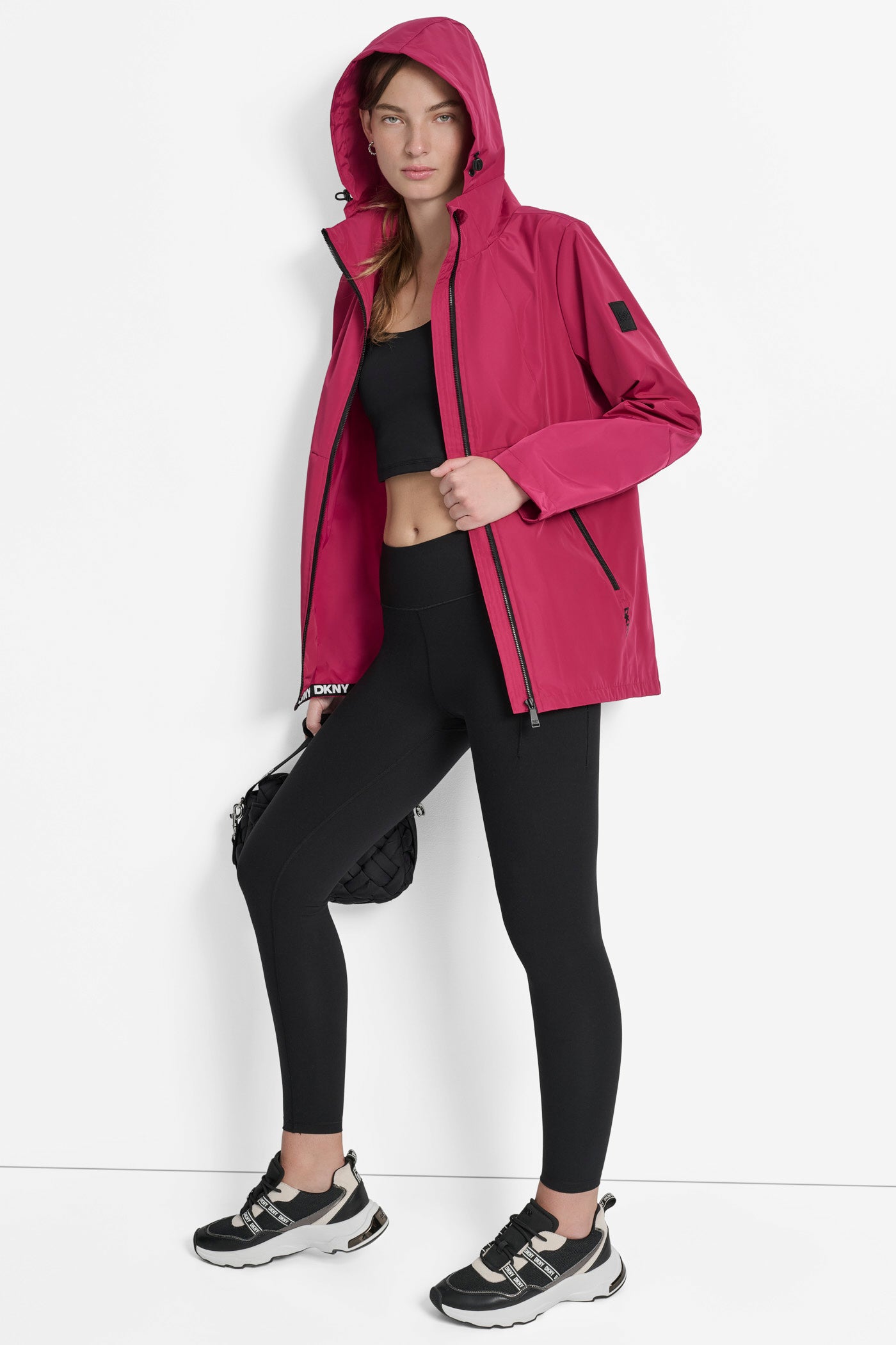 HOODED FULL ZIP SPECTATOR JACKET WITH VELCRO CUFF VIEW 7 | Jackets & Blazers