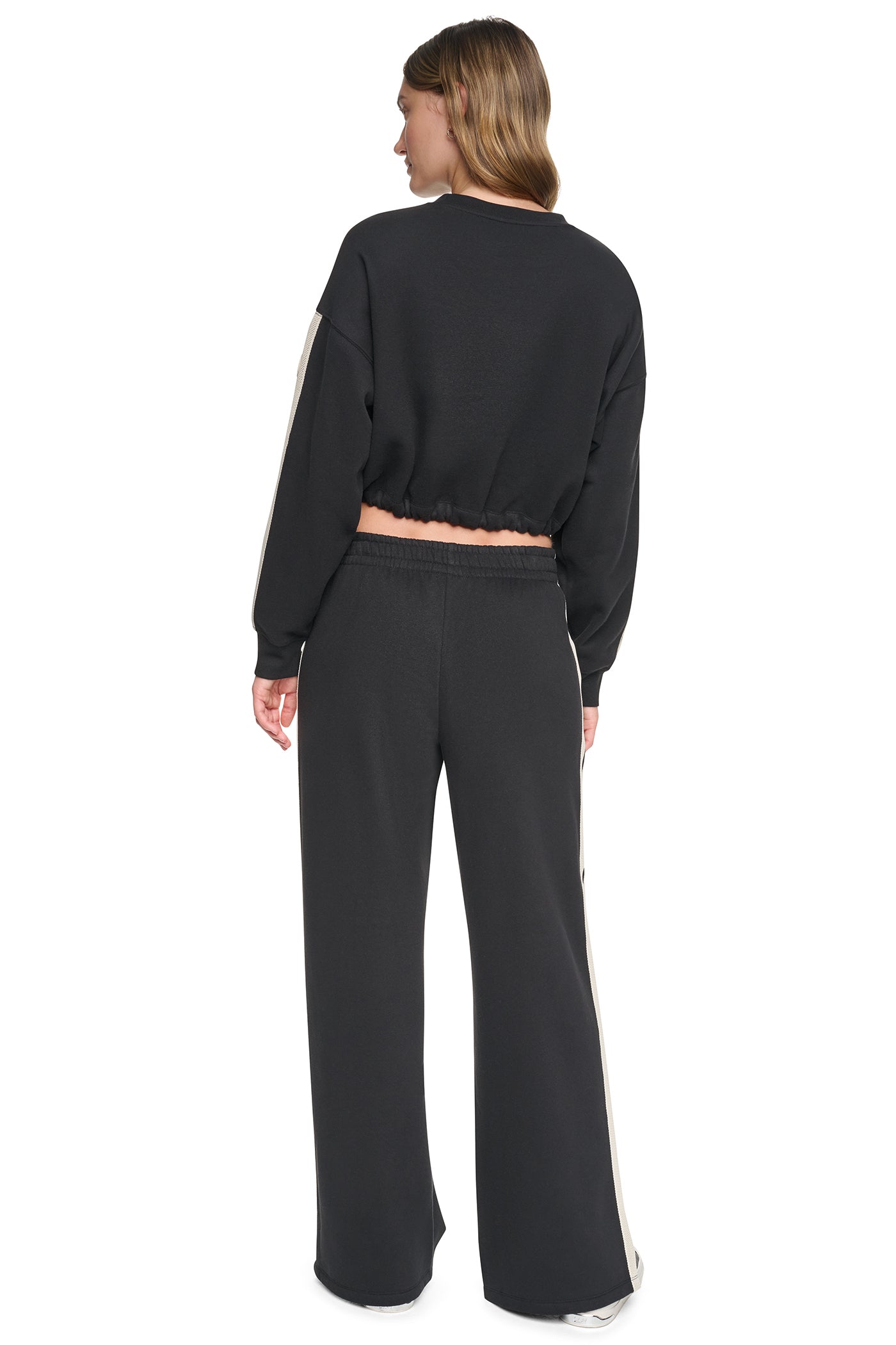 CROPPED STRIPED SWEATSHIRT VIEW 7