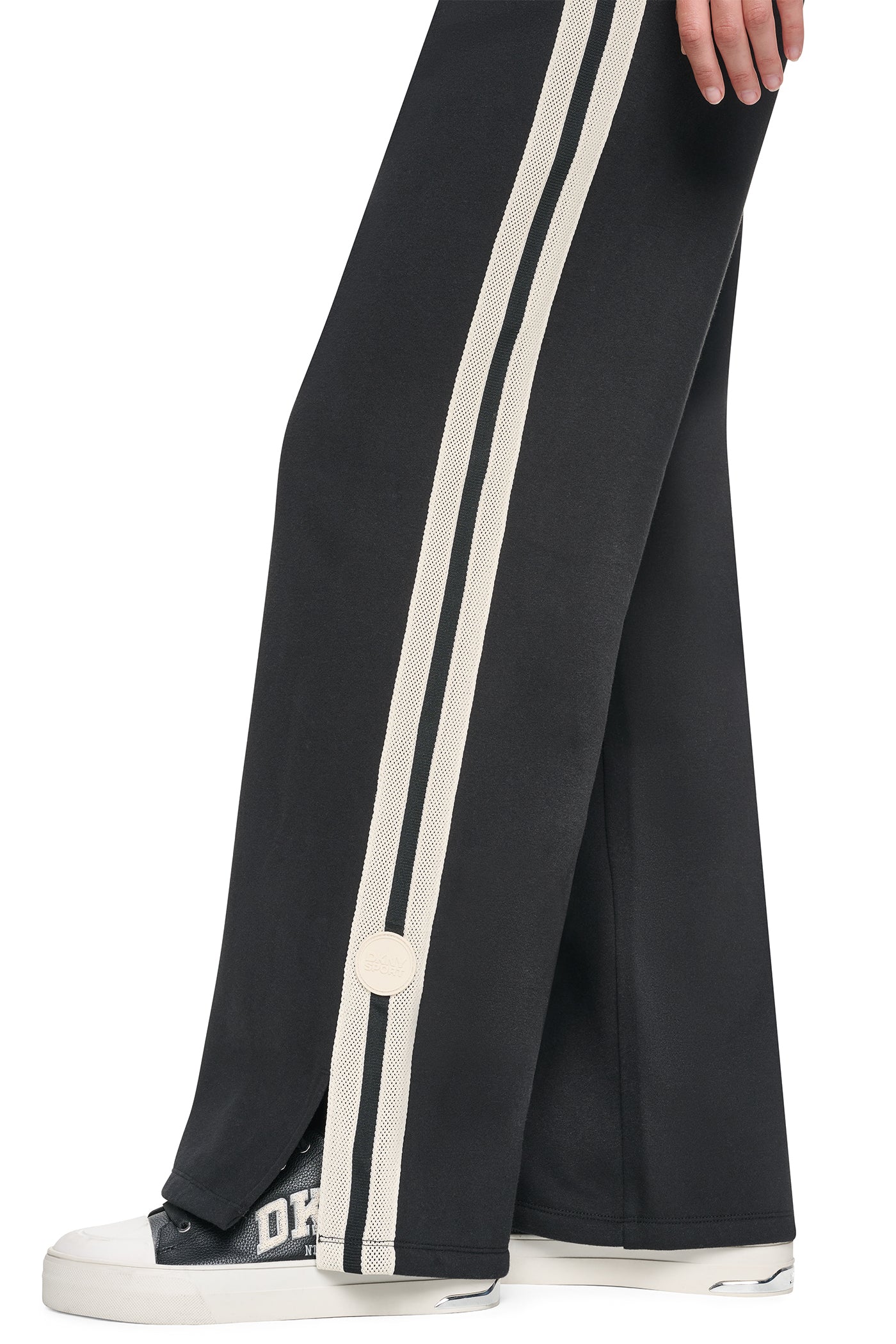 HIGH-RISE STRAIGHT LEG TRACK PANT VIEW 6