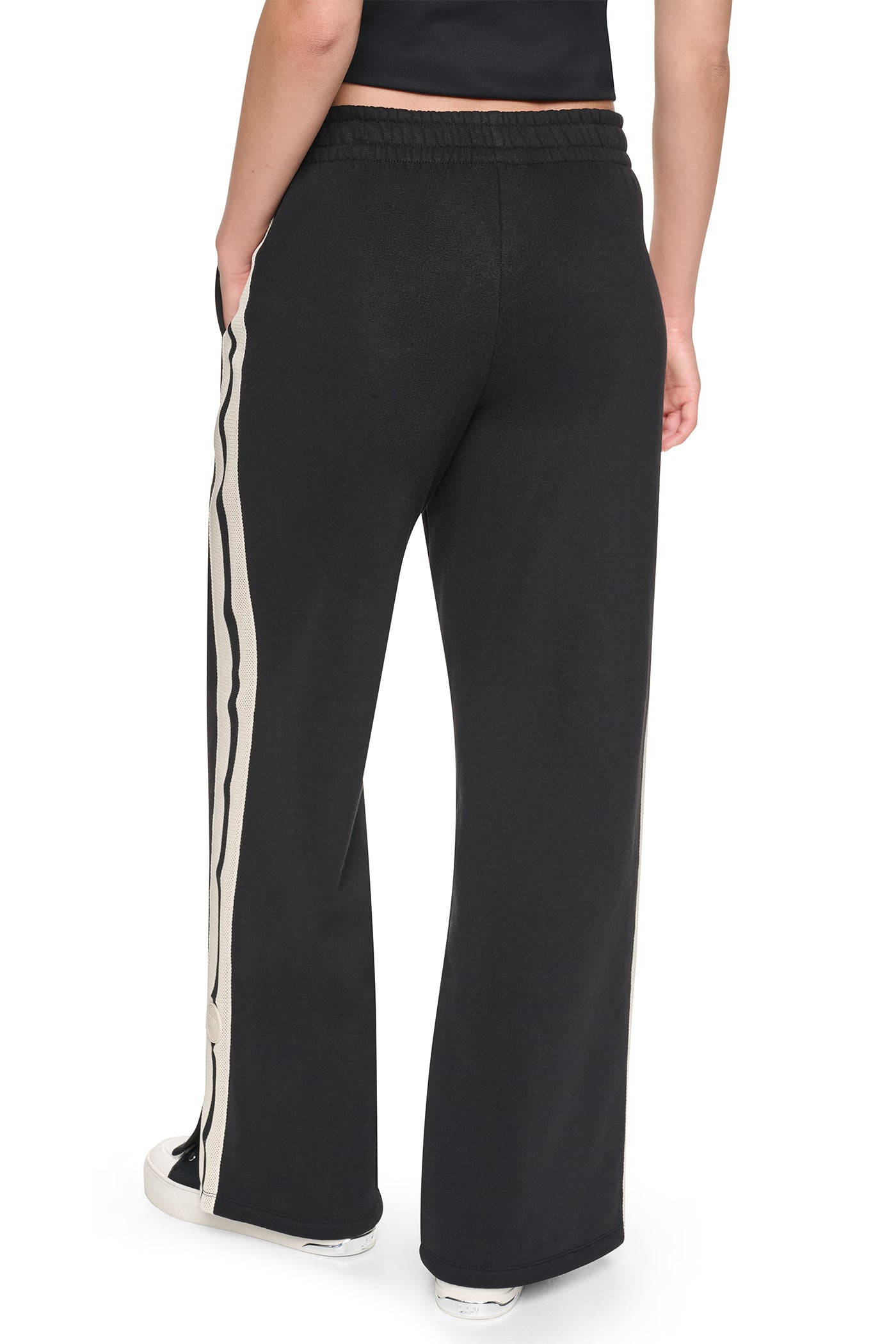 HIGH-RISE STRAIGHT LEG TRACK PANT VIEW 3