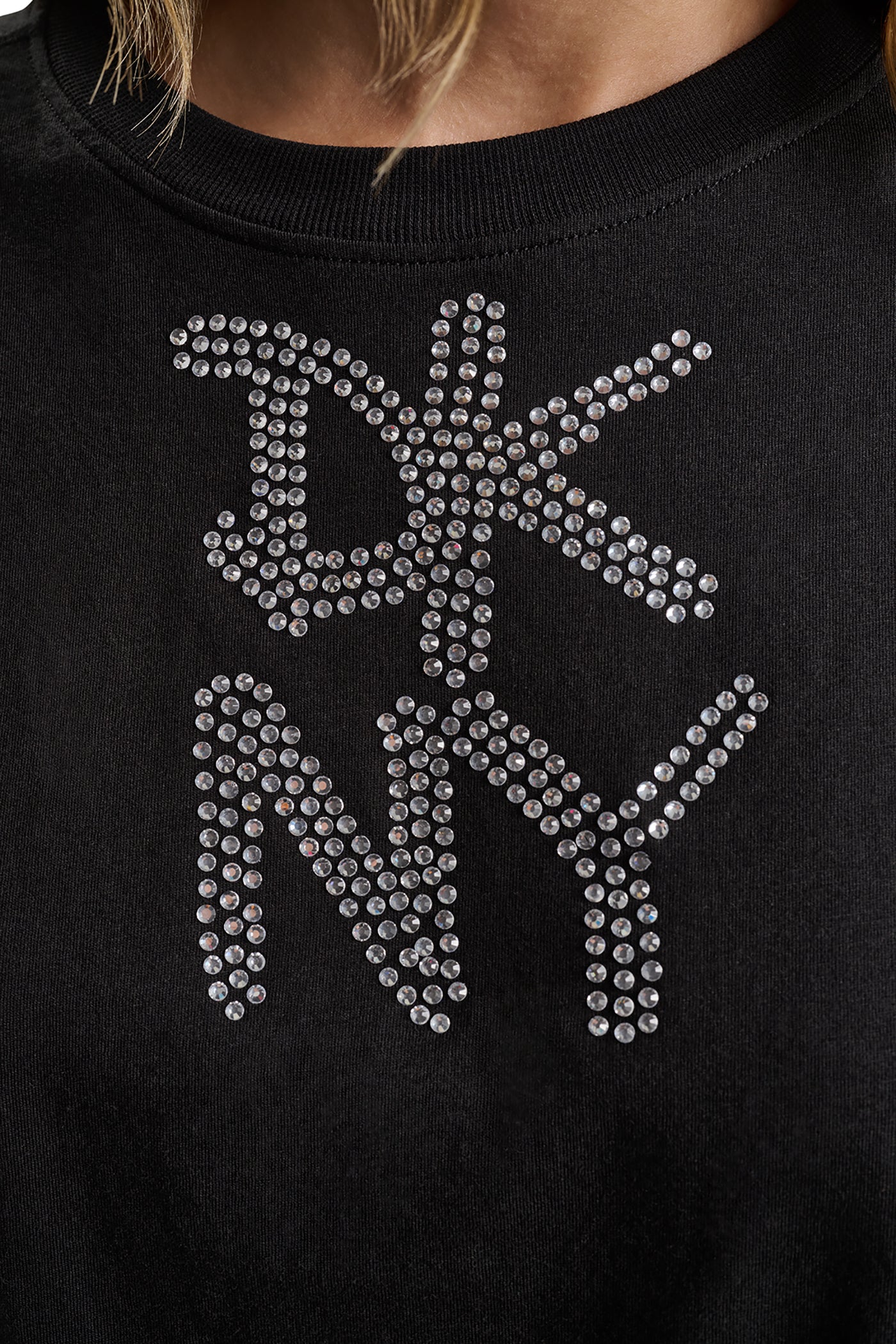 GRAFFITI RHINESTONE LOGO TEE VIEW 5