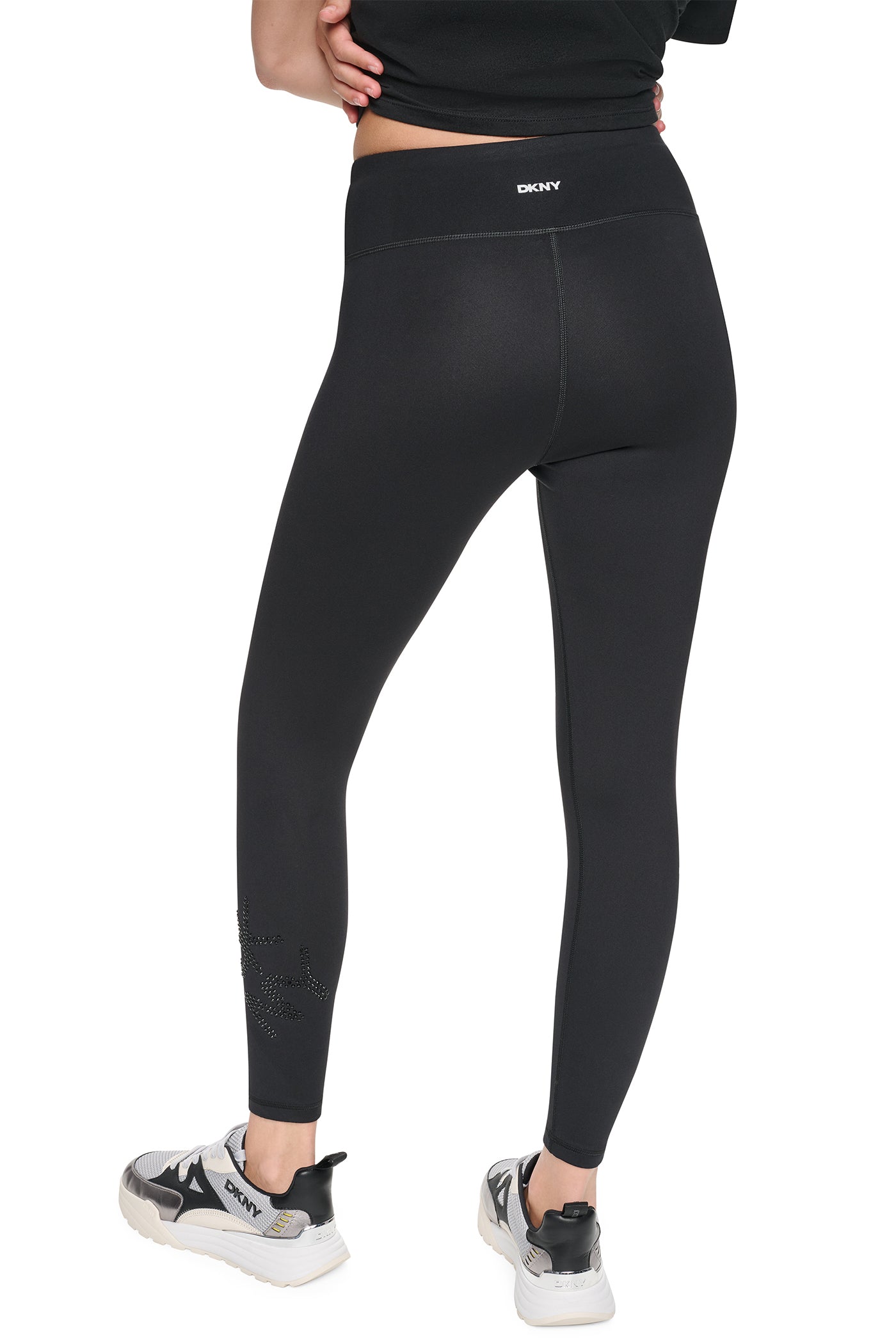 HIGH-RISE GRAFFITI LOGO 7/8 LENGTH LEGGING VIEW 3