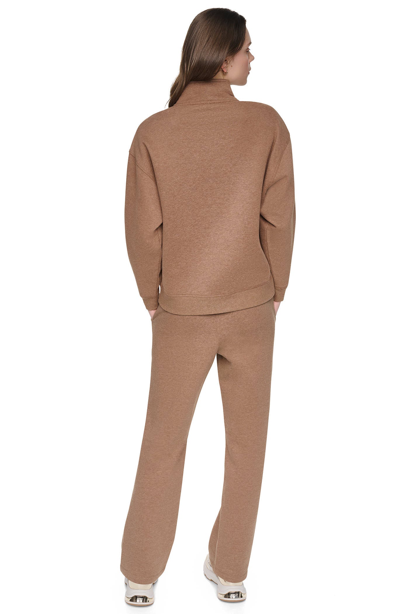 METALLIC BUBBLE 1/4 ZIP PULLOVER VIEW 6