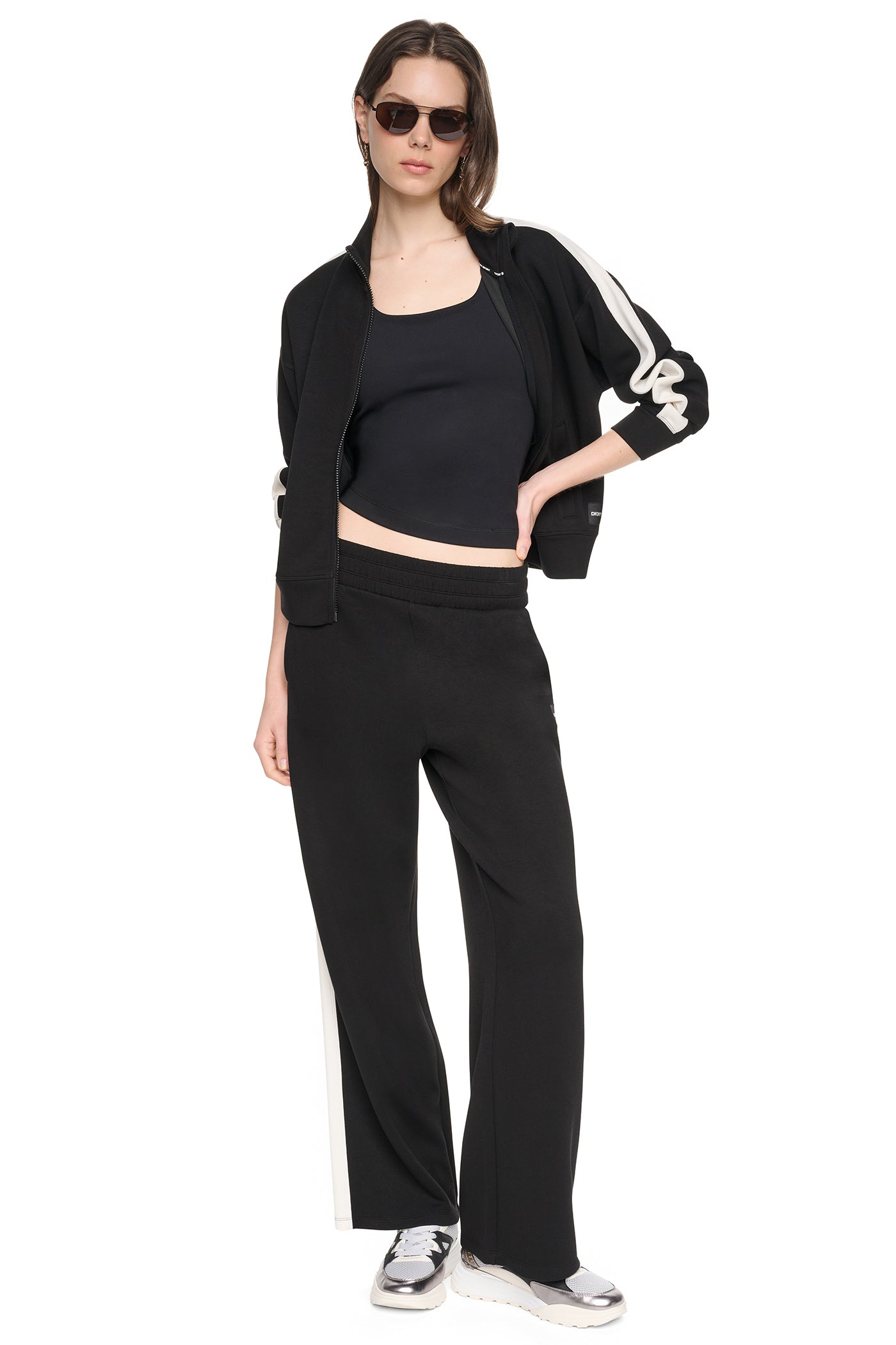 SIDE STRIPE FULL ZIP JACKET VIEW 5
