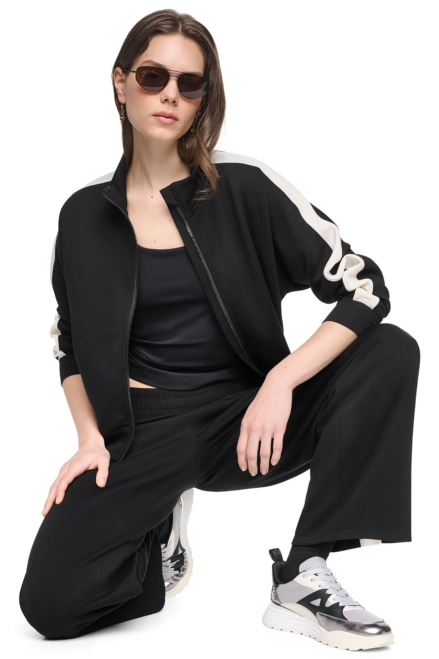 SIDE STRIPE FULL ZIP JACKET VIEW 10