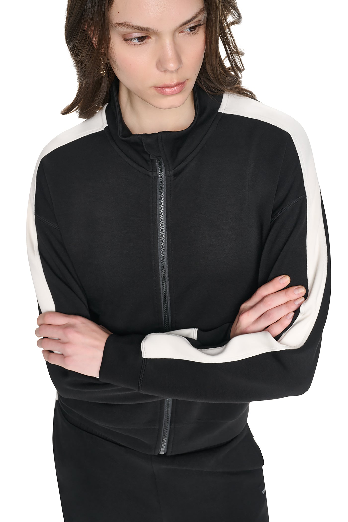SIDE STRIPE FULL ZIP JACKET VIEW 6