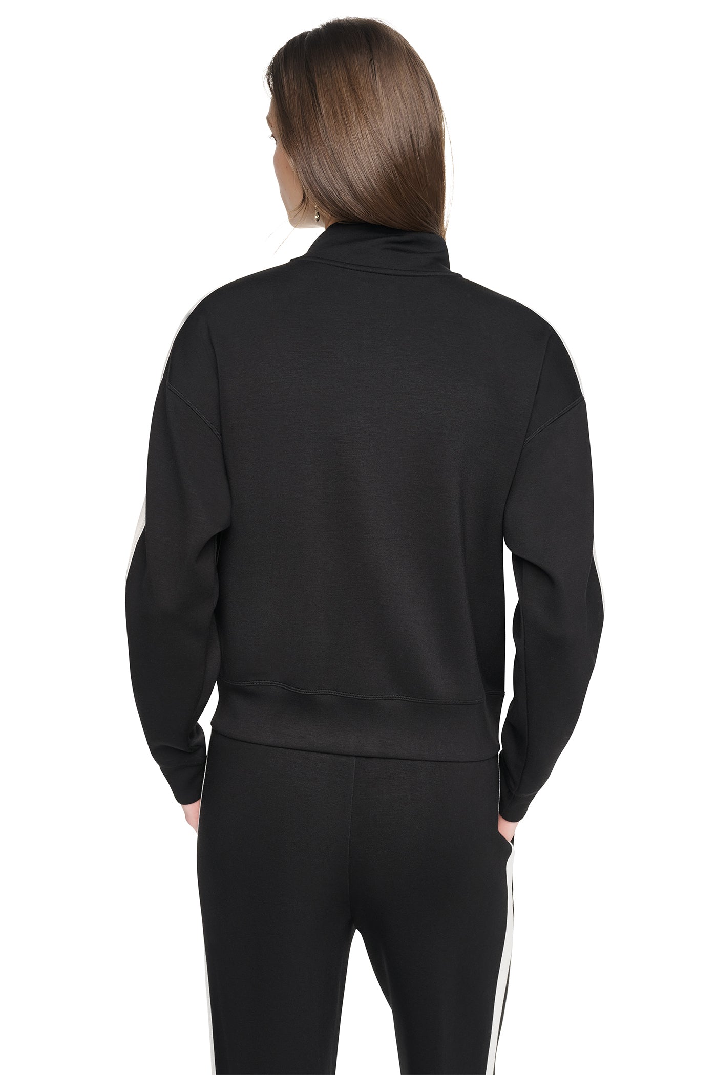 Side Stripe Full Zip Jacket | DKNY