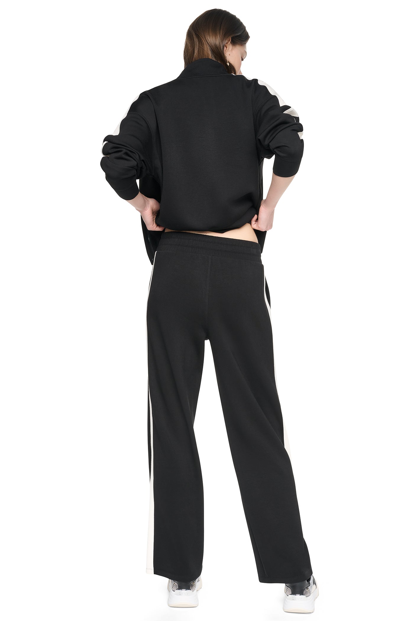 HIGH-RISE SIDE STRIPE WIDE-LEG PANT VIEW 5