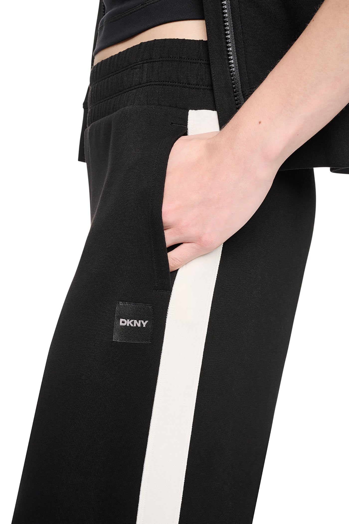 HIGH-RISE SIDE STRIPE WIDE-LEG PANT VIEW 7