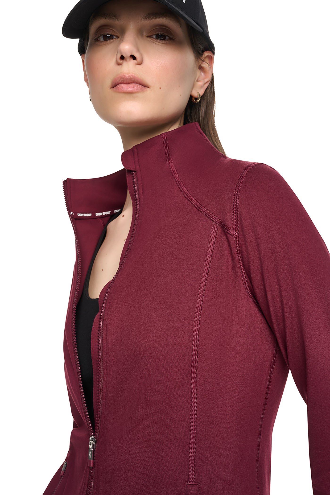 FUNNEL NECK FULL ZIP JACKET VIEW 8