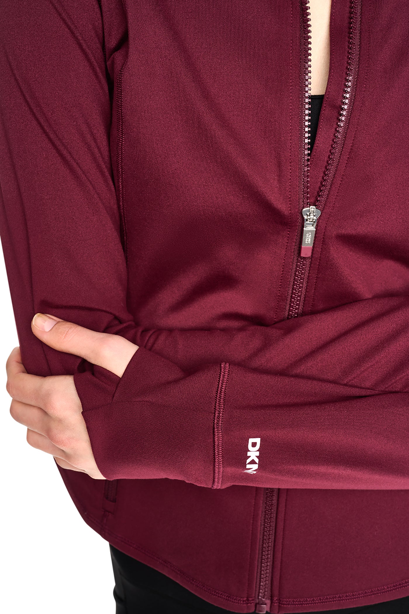 FUNNEL NECK FULL ZIP JACKET VIEW 6
