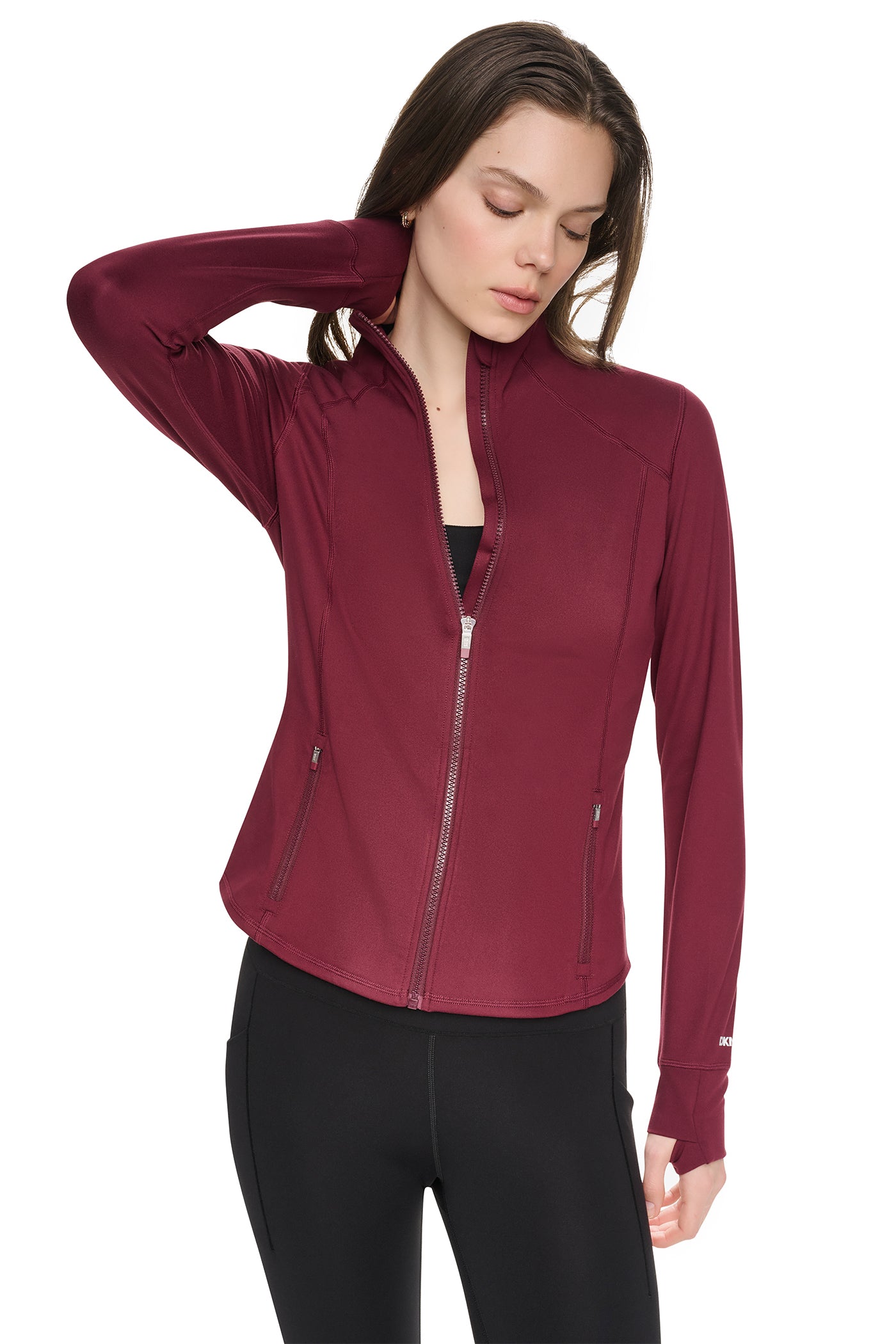 FUNNEL NECK FULL ZIP JACKET VIEW 7