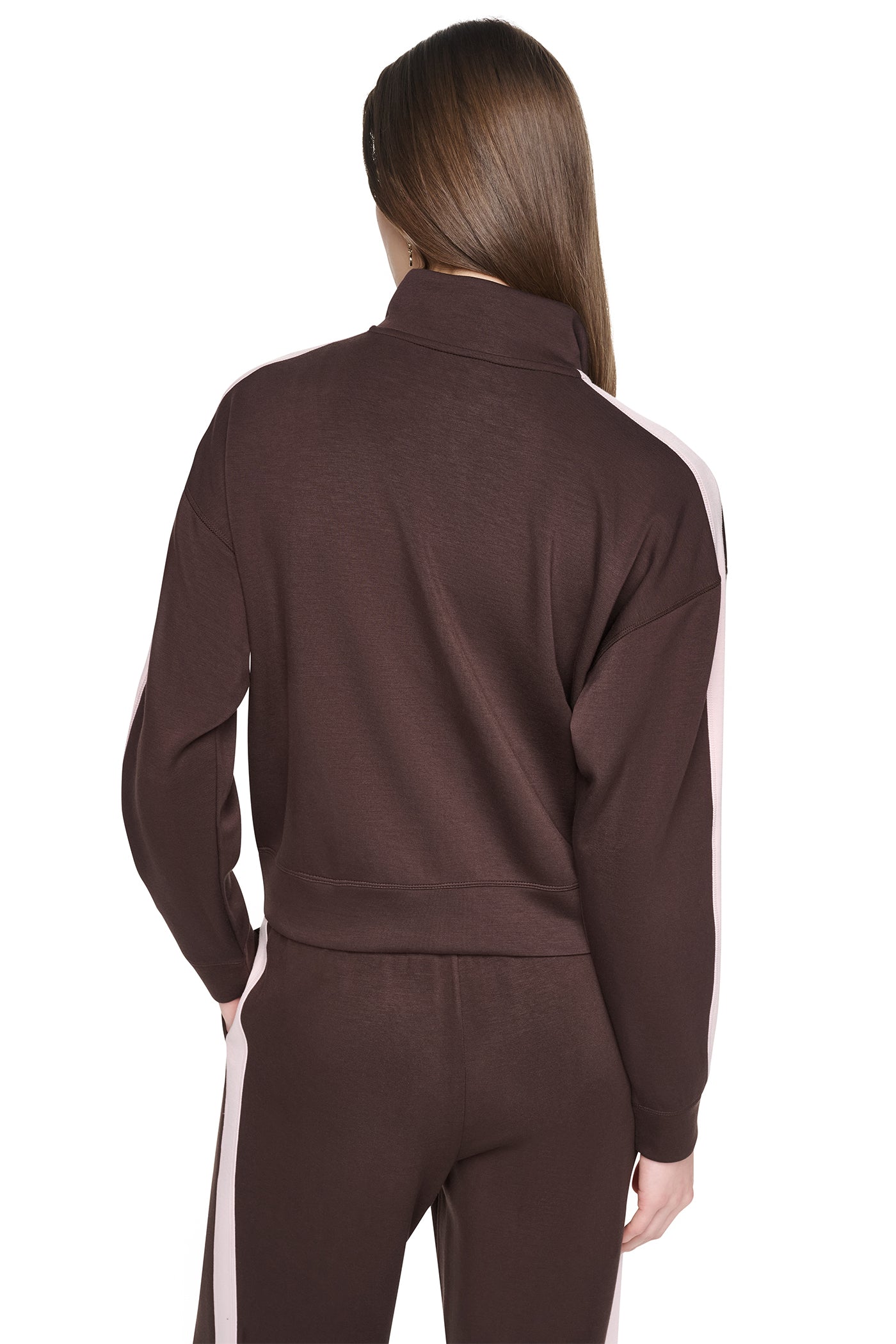 SIDE STRIPE FULL ZIP JACKET VIEW 4