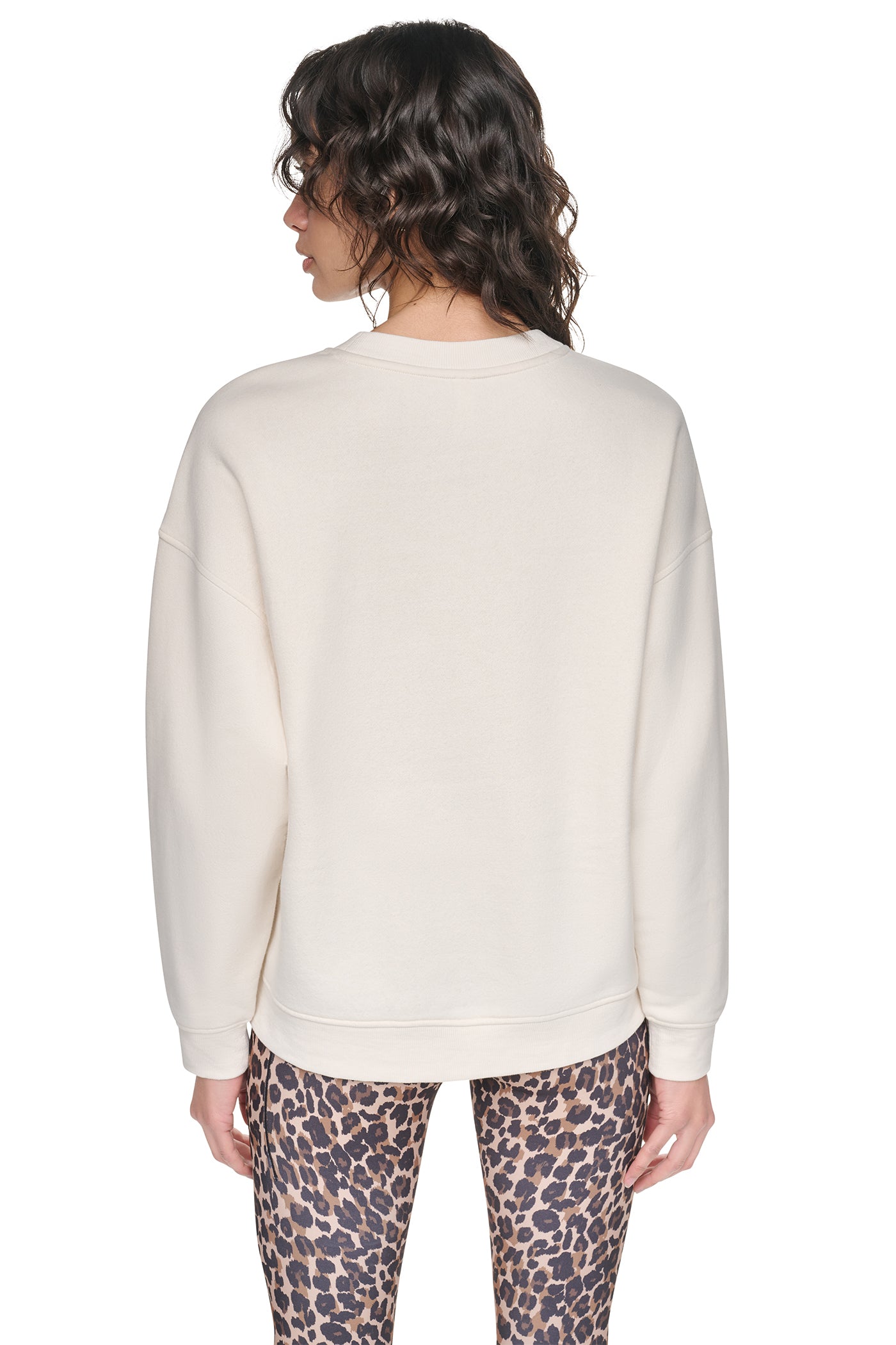 ANIMAL PRINT LOGO SWEATSHIRT VIEW 3