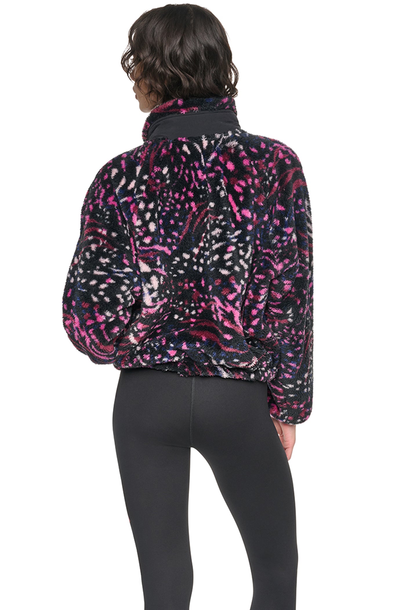 PRINTED SHERPA JACKET VIEW 2