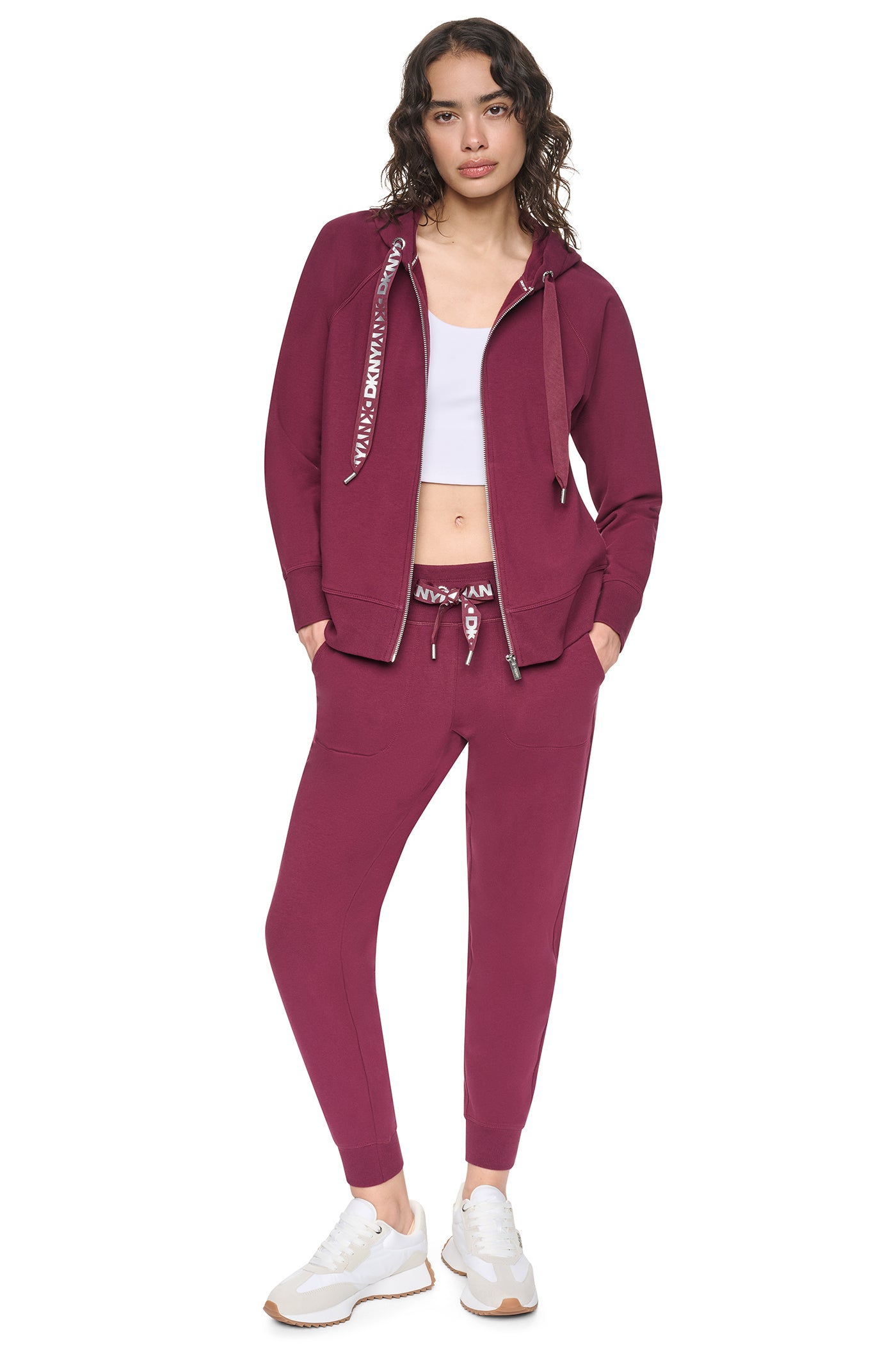 TWO TONE LOGO ZIP JACKET VIEW 7
