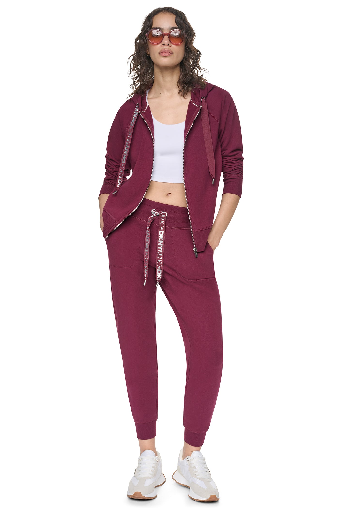 HIGH-RISE SKINNY CUFFED ANKLE JOGGER VIEW 6