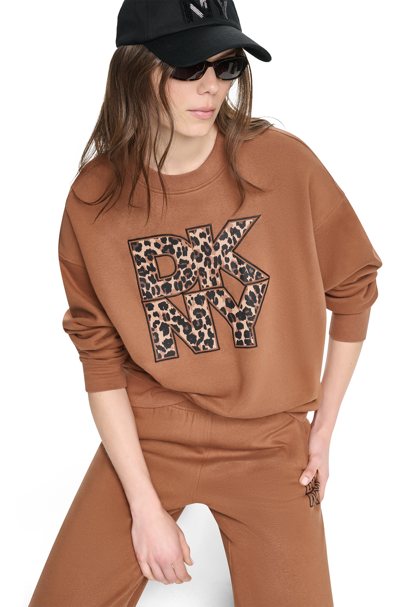 ANIMAL PRINT LOGO SWEATSHIRT VIEW 8