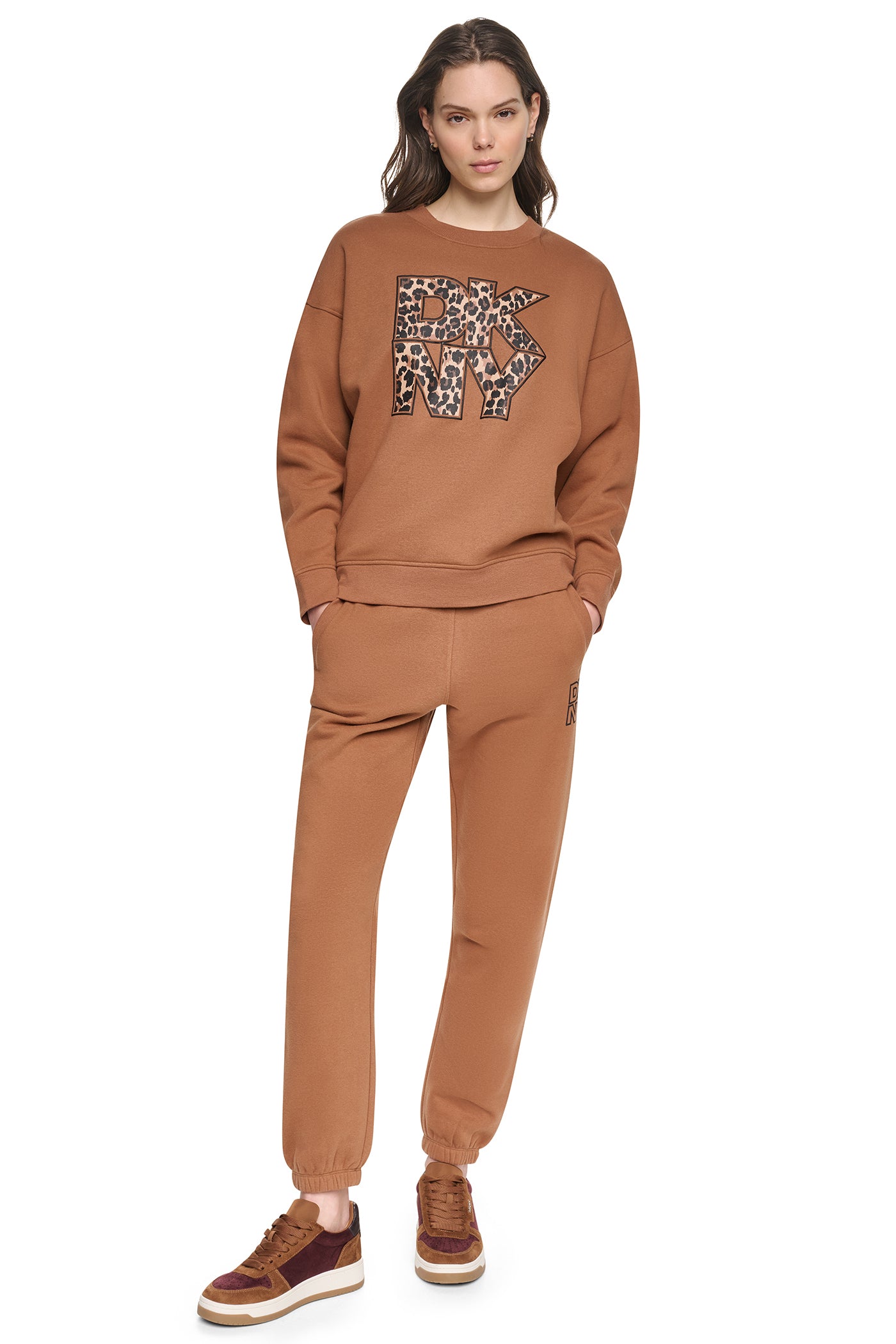 ANIMAL PRINT LOGO SWEATSHIRT VIEW 6
