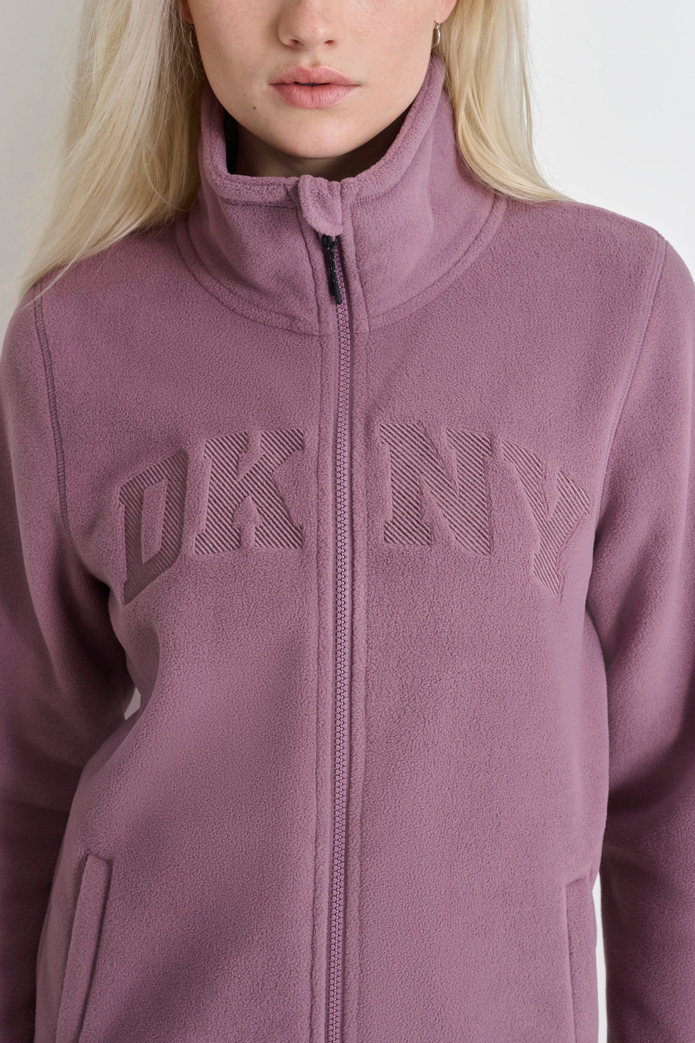 TECH FLEECE FULL ZIP JACKET WITH VARSITY TWILL LOGO VIEW 5 | Clothing