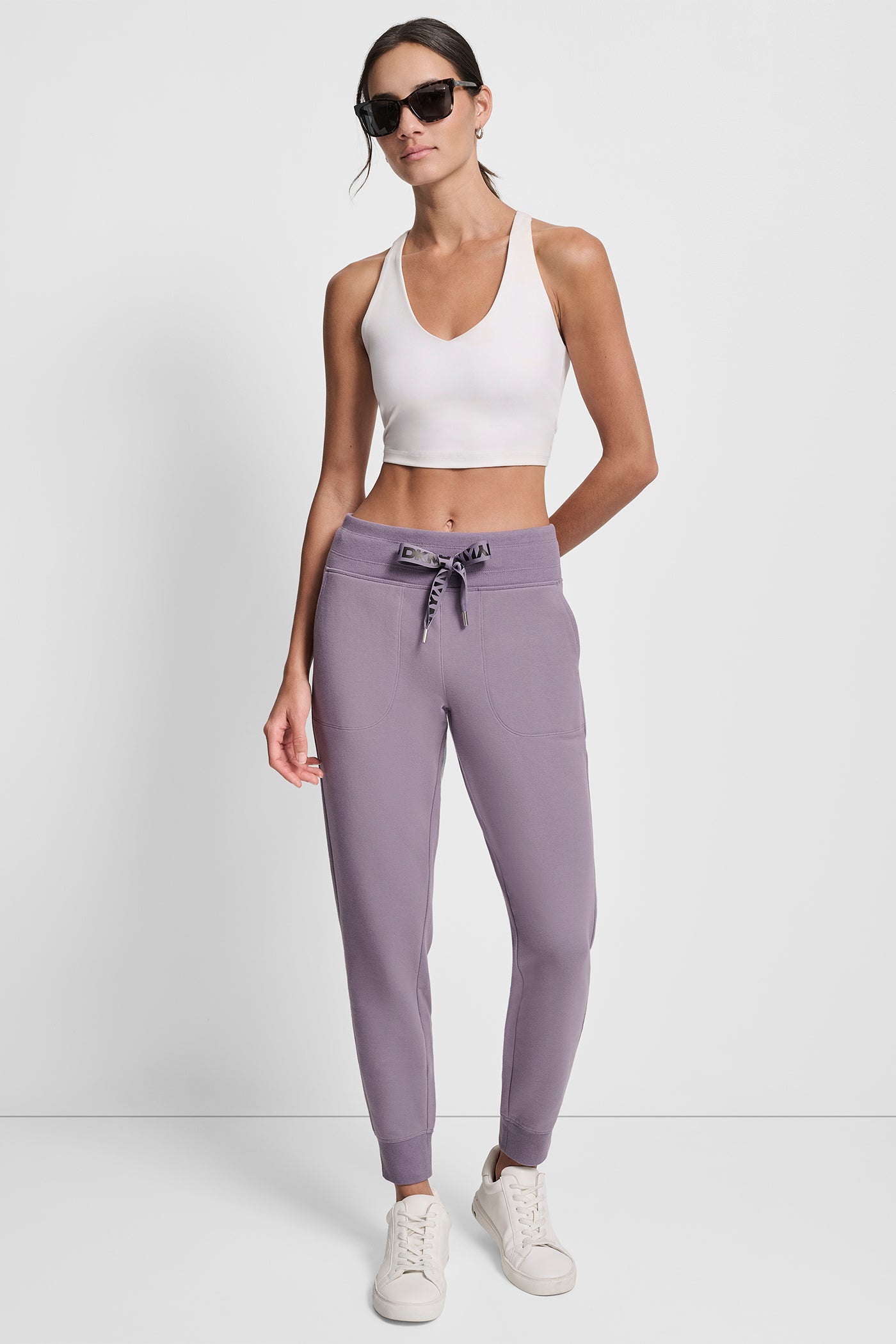 TWO TONE LOGO DRAWCORD JOGGER VIEW 4 | New Arrivals