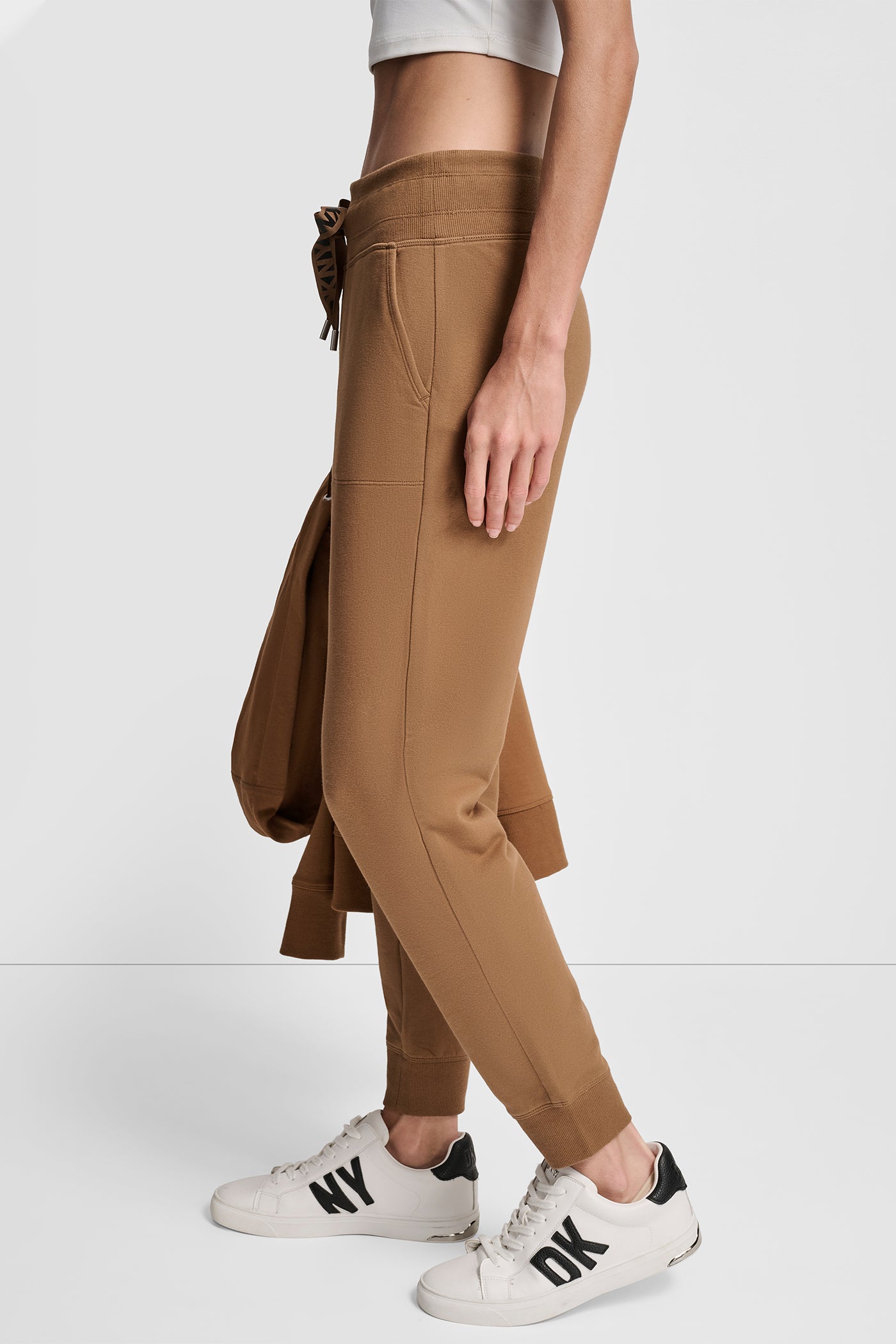 TWO TONE LOGO DRAWCORD JOGGER VIEW 3 | New Arrivals