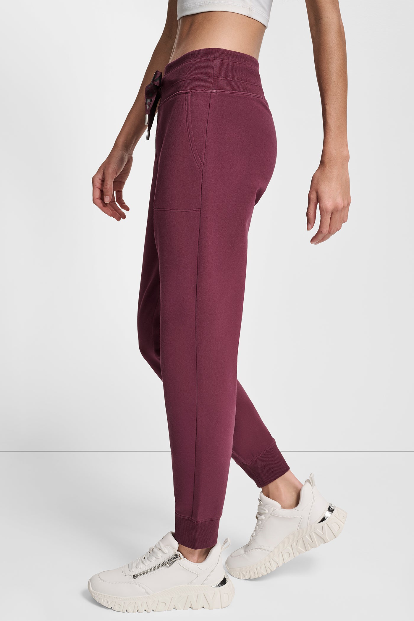 TWO TONE LOGO DRAWCORD JOGGER VIEW 3 | New Arrivals