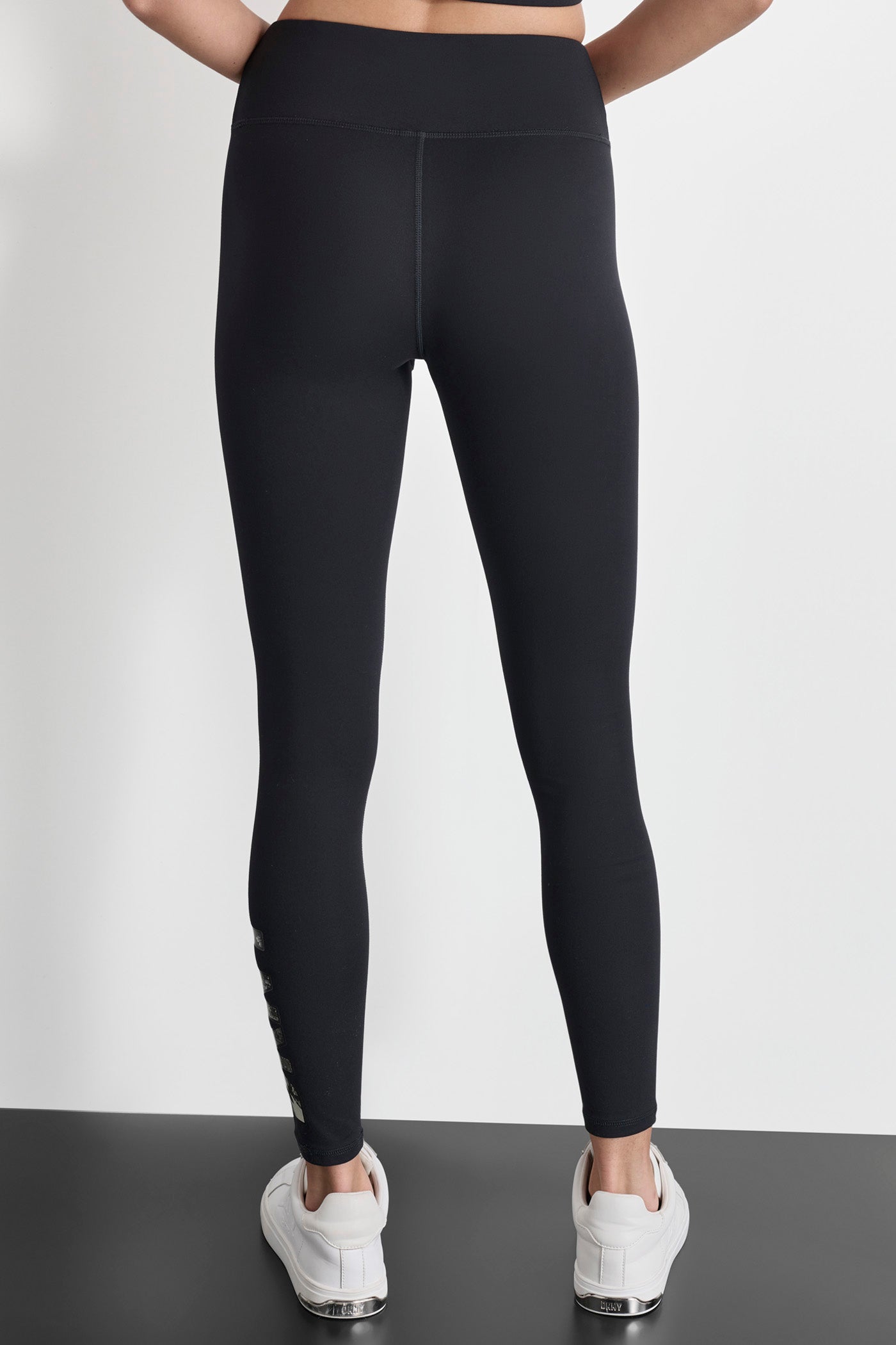BLACK/CITYSCAPE CITYSCAPE LOGO LEGGINGS, VIEW 2 | Leggings