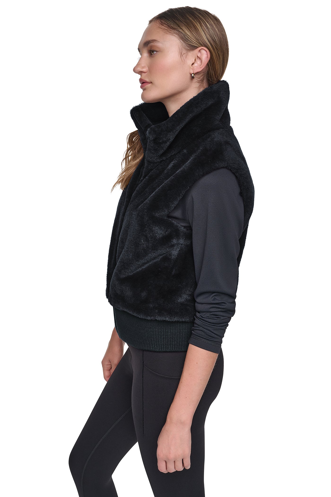 FAUX FUR VEST VIEW 3