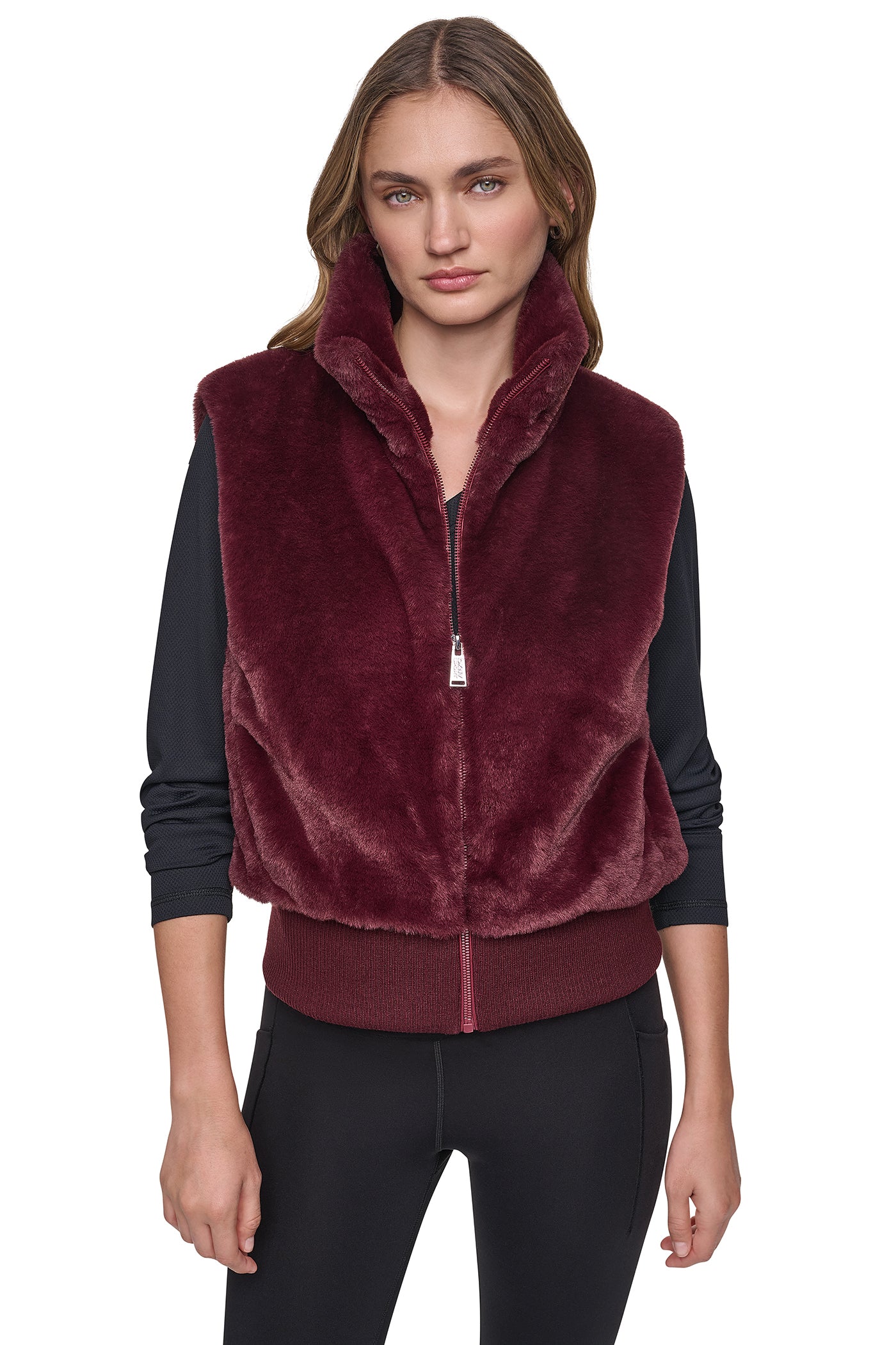 FAUX FUR VEST VIEW 2
