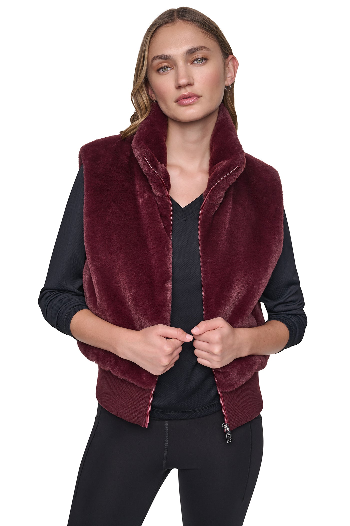 FAUX FUR VEST VIEW 5