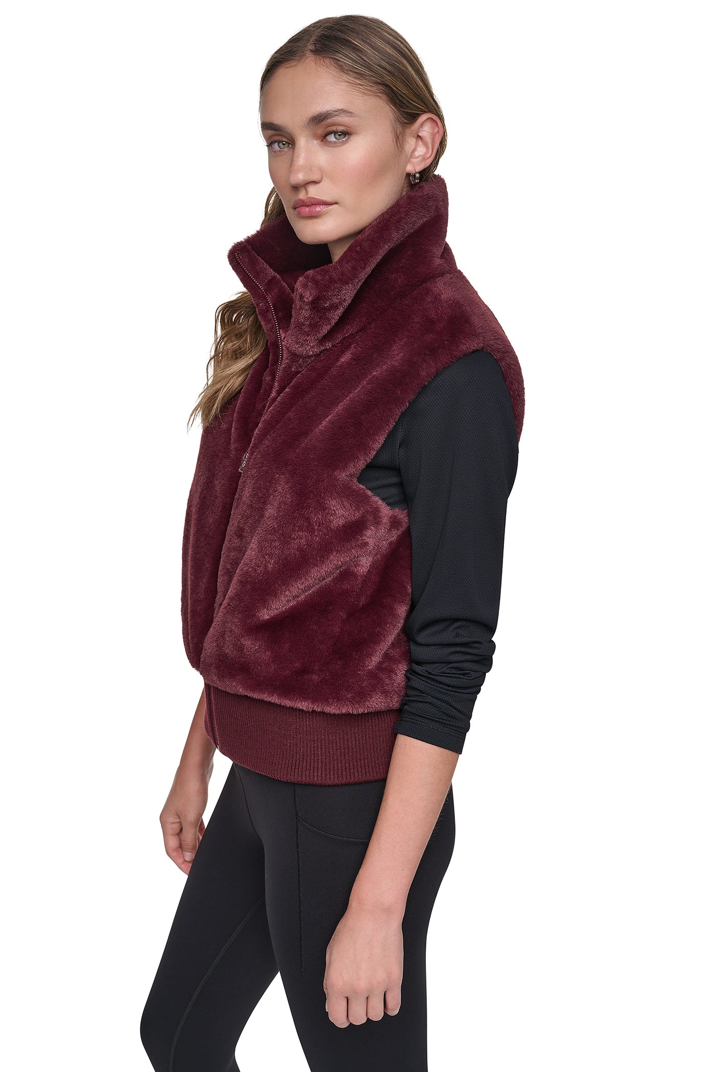 FAUX FUR VEST VIEW 4